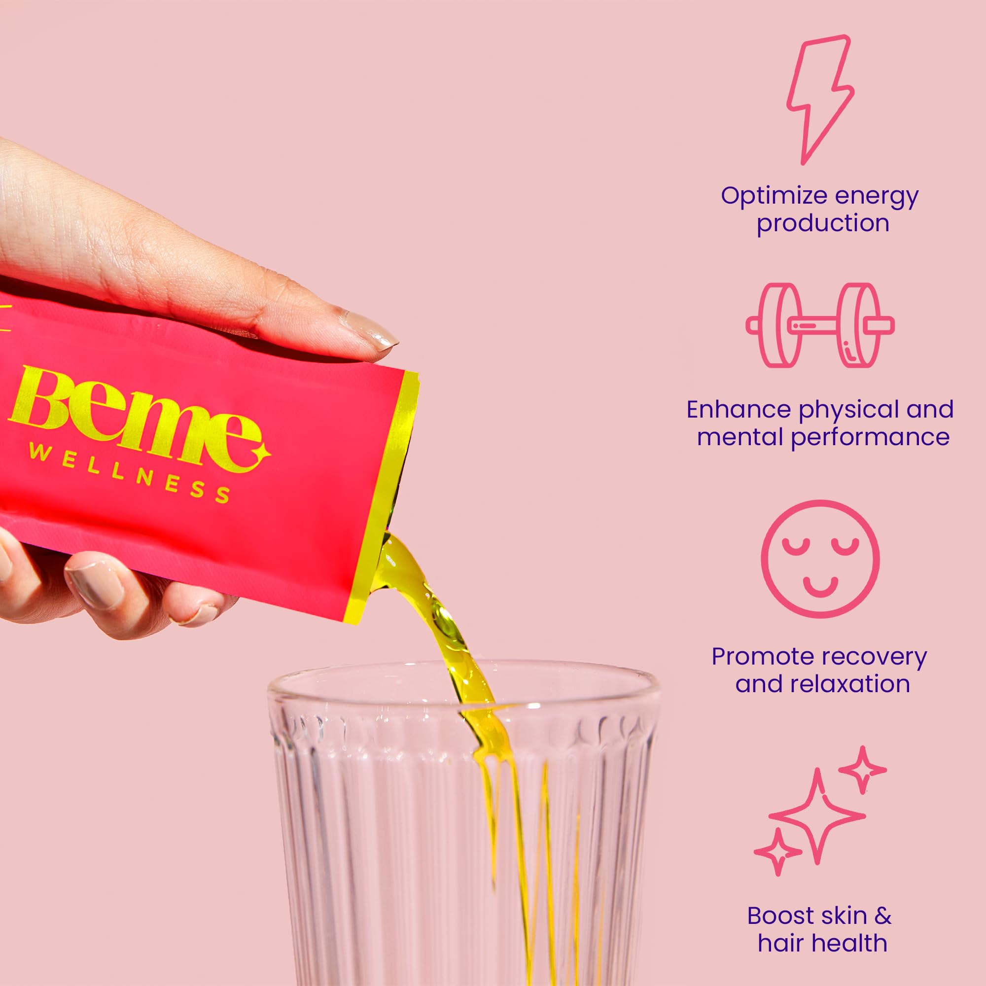 Foto 3 | Suplemento Líquido Beme Bestrong De Vitamina B12 30 Sobres - Venta Internacional.