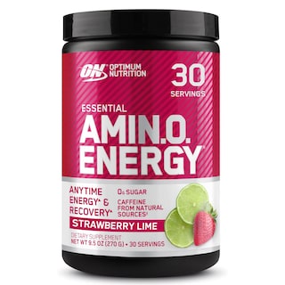 Foto 1 | Suplemento Optimum Nutrition Amino Energy, Fresa Y Lima, 30 Porciones - Venta Internacional.