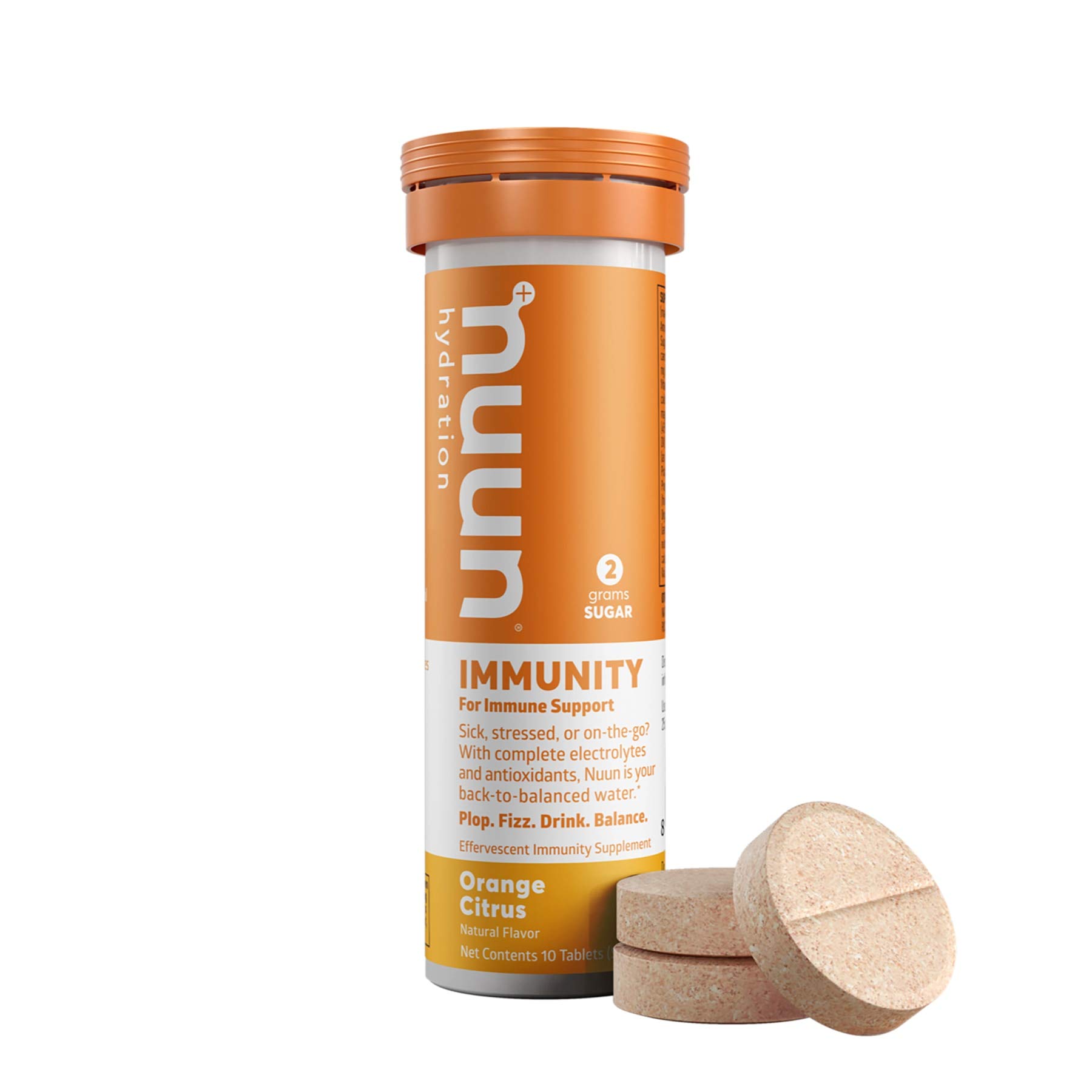 Foto 1 | Tabletas De Hidratación Nuun Immunity Orange Citrus 10 Tabletas - Venta Internacional.