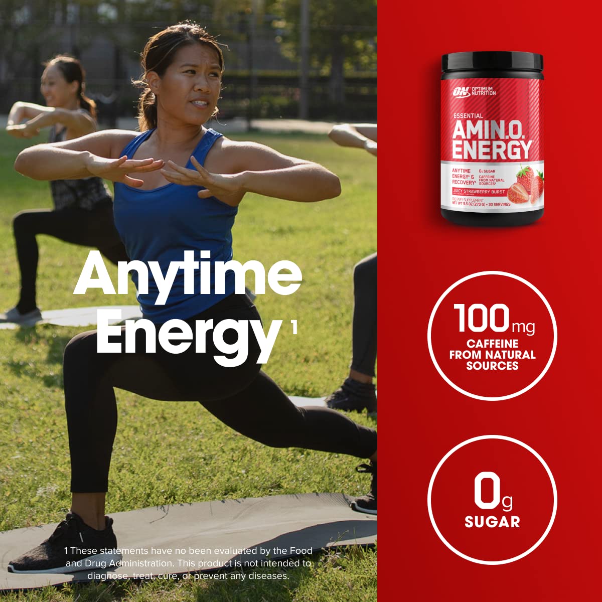 Foto 5 pulgar | Suplemento Optimum Nutrition Amino Energy, 30 Porciones - Venta Internacional.