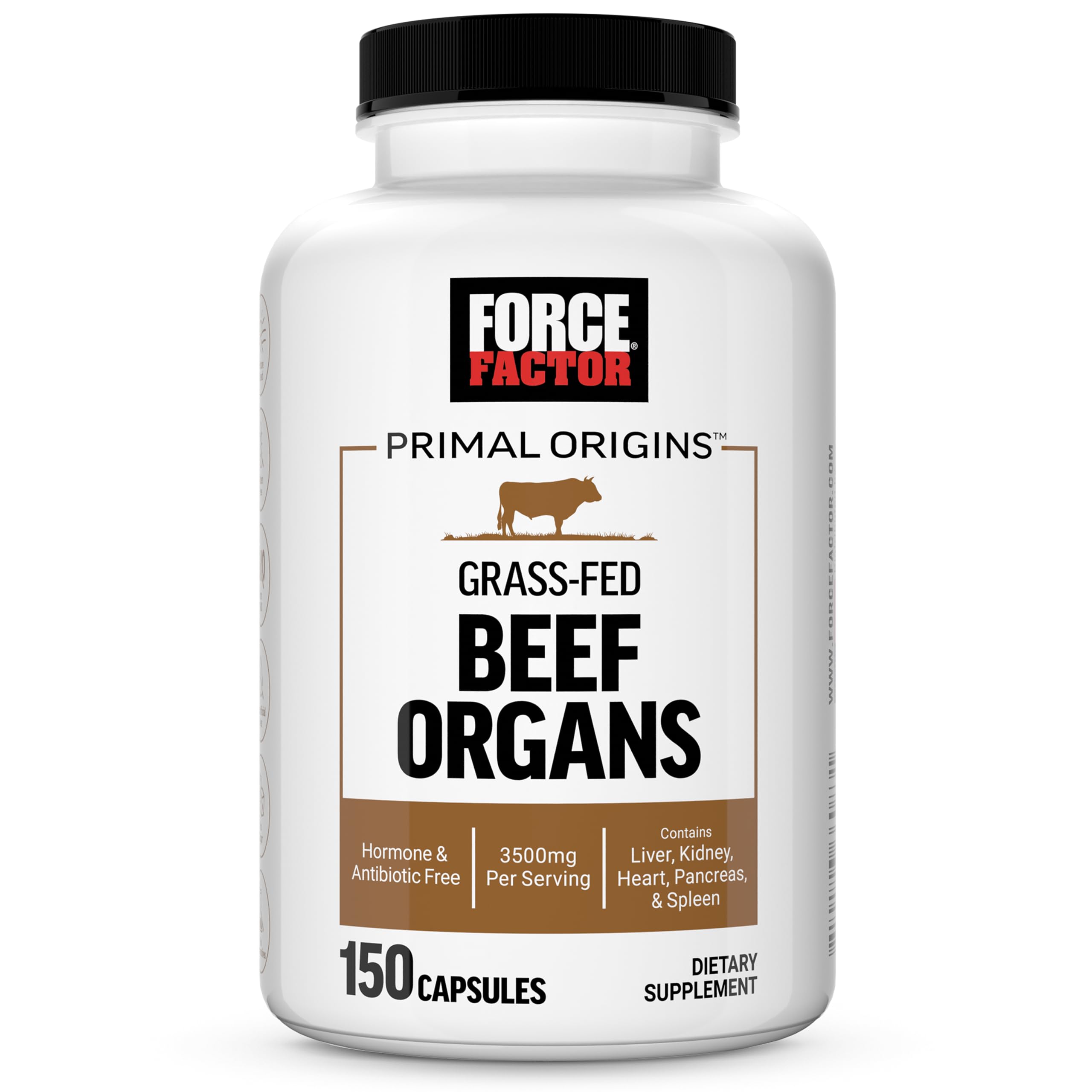 Foto 1 | Suplemento Force Factor Primal Origins Beef Organ 150 Cápsulas - Venta Internacional.