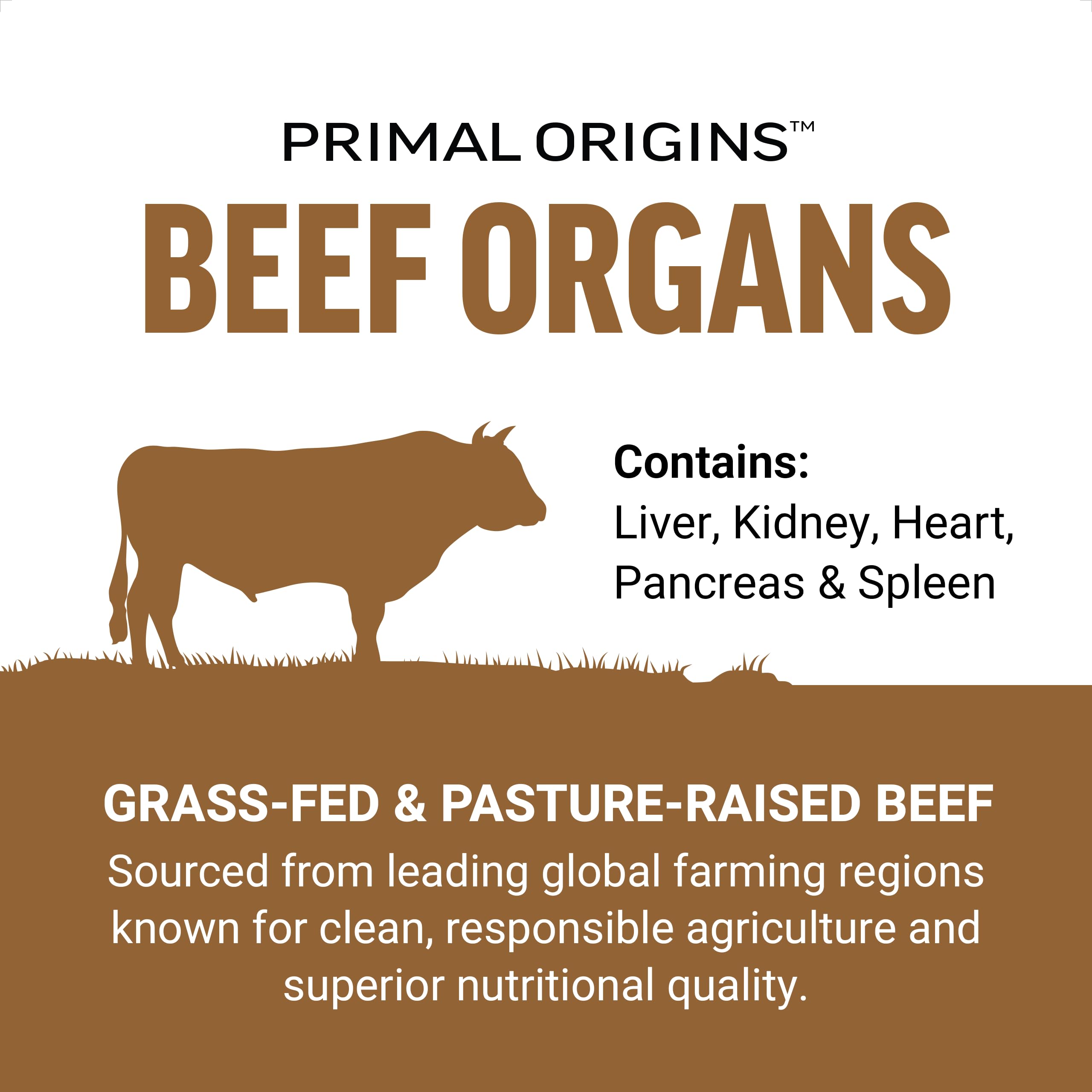 Foto 2 | Suplemento Force Factor Primal Origins Beef Organ 150 Cápsulas - Venta Internacional.