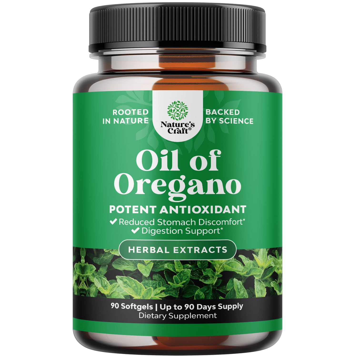 Foto 1 | Cápsulas Blandas De Aceite Puro De Orégano Silvestre Supplement Natures Craft - Venta Internacional.
