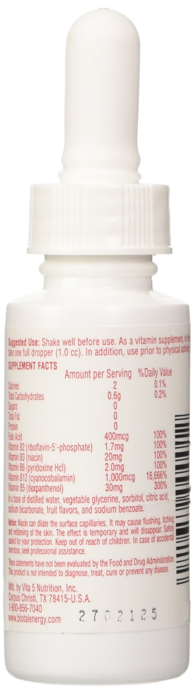 Foto 3 pulgar | Suplemento De Productos Sublinguales B-total, Paquete Doble De Vitamina, 60 Ml - Venta Internacional.