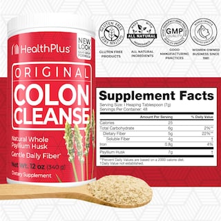 Foto 2 | Colon Cleanse Health Plus Original En Polvo, 355 Ml, 48 Porciones - Venta Internacional.