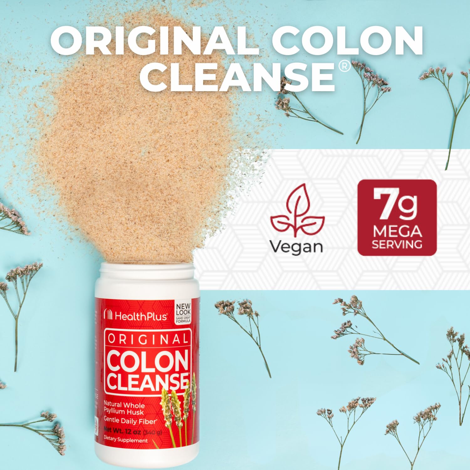 Foto 3 | Colon Cleanse Health Plus Original En Polvo, 355 Ml, 48 Porciones - Venta Internacional.
