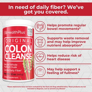 Foto 4 | Colon Cleanse Health Plus Original En Polvo, 355 Ml, 48 Porciones - Venta Internacional.