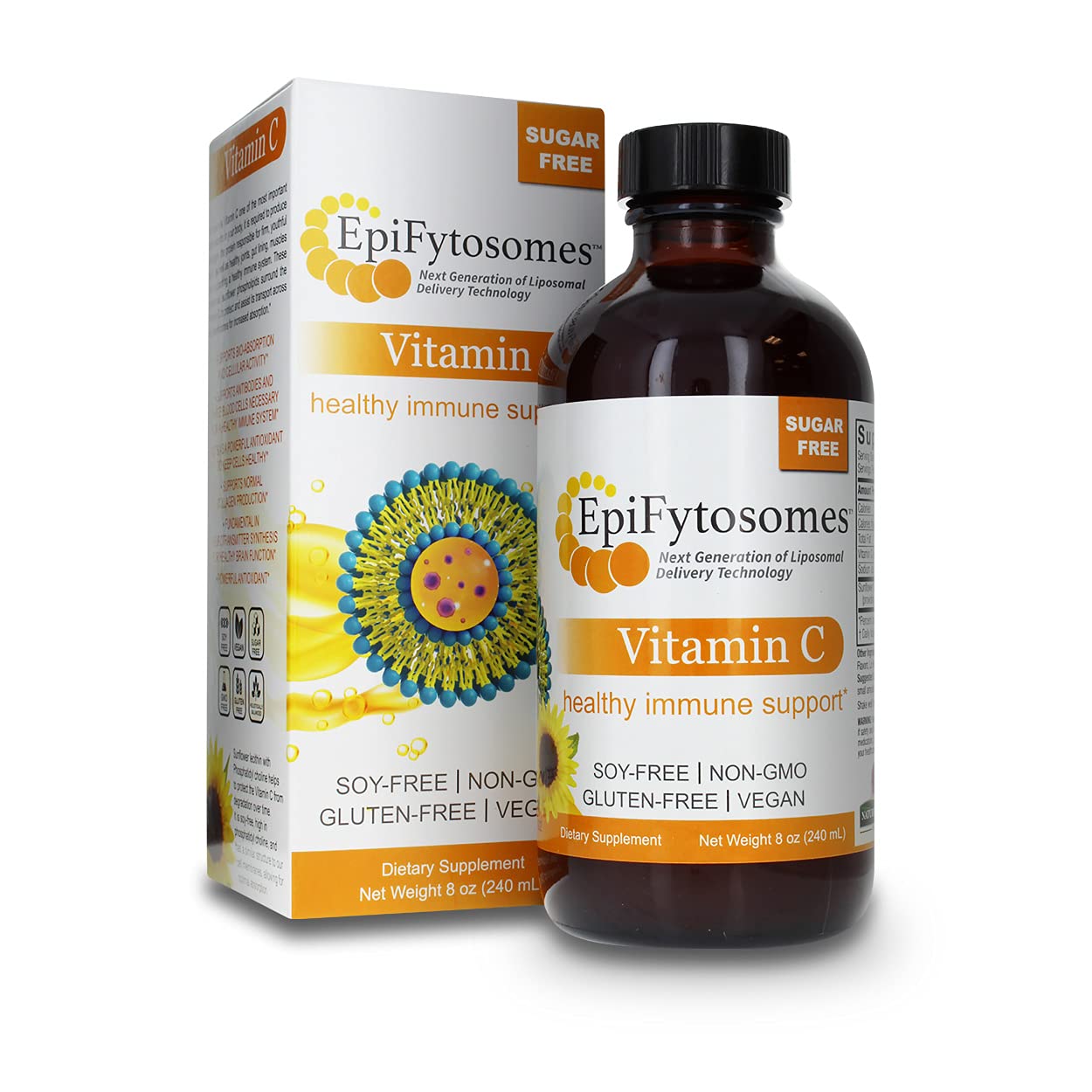 Foto 2 pulgar | Suplemento De Vitamina C Liposomal Nature's Answer, 1000 Mg, 6 Ml - Venta Internacional.