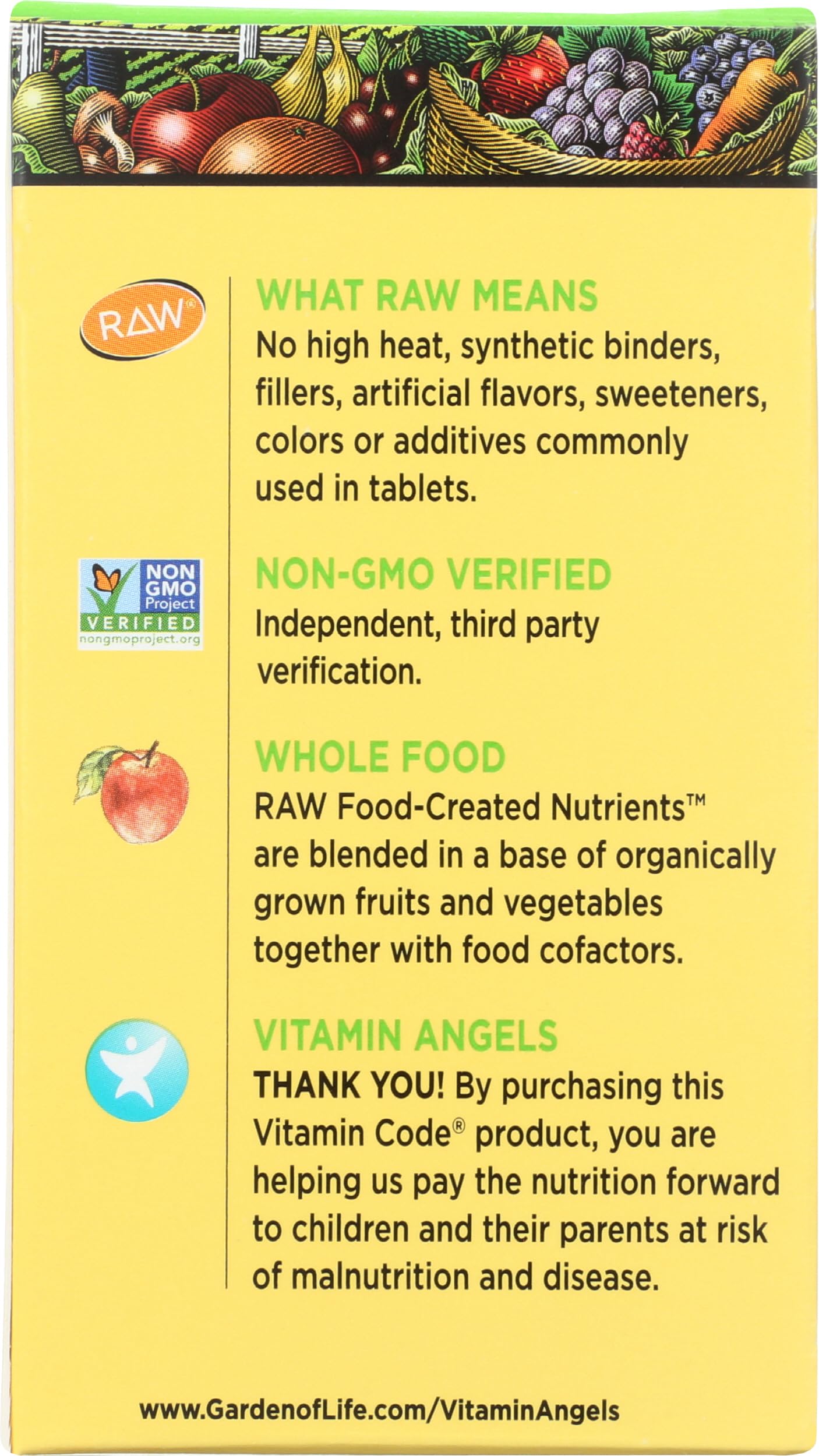 Foto 2 | Suplemento Garden Of Life Raw B Complex Vitamin Code 60 Cápsulas - Venta Internacional.