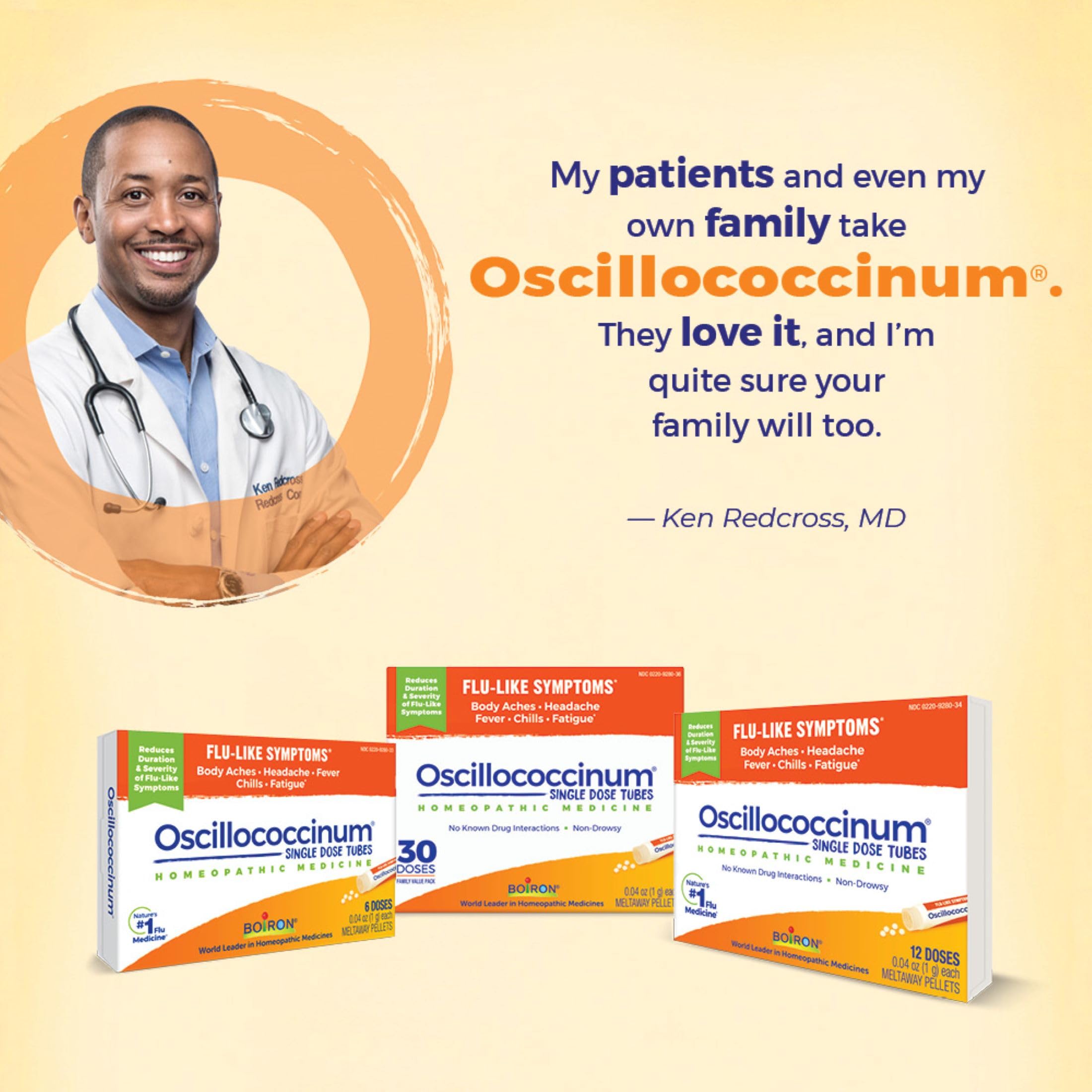 Foto 6 pulgar | Medicamento Boiron Oscillococcinum 12 Dosis Para Aliviar La Gripe - Venta Internacional.