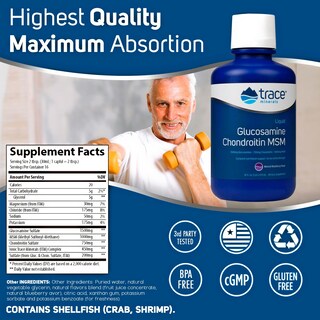 Foto 3 | Suplemento De Oligoelementos Líquidos, Glucosamina, Condroitina (msm) - Venta Internacional.