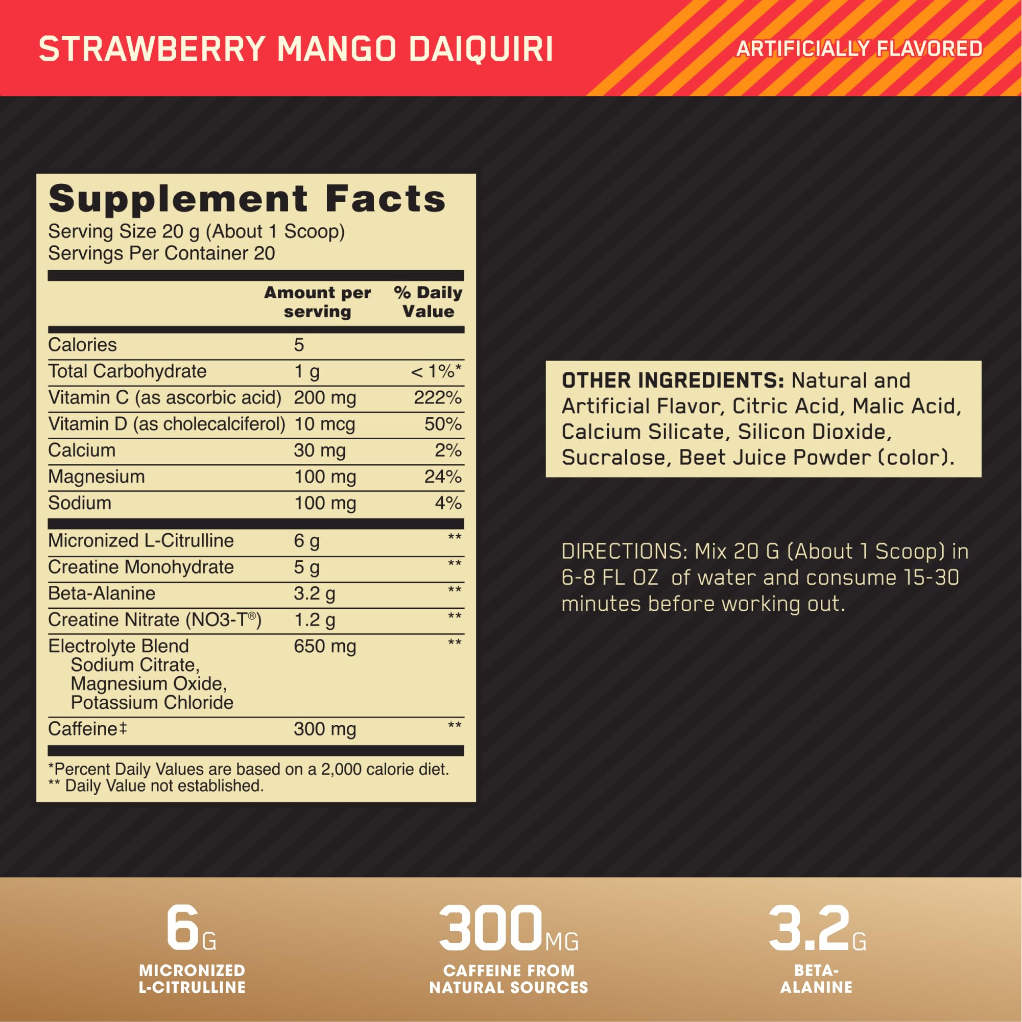 Foto 4 pulgar | Optimum Nutrition Gold Standard Advanced Para Antes Del Entrenamiento, 500 G - Venta Internacional.