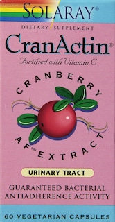 Foto 1 | Suplemento Solaray Cranactin Cranberry Af De 400 Mg - Venta Internacional.