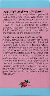 Foto 4 | Suplemento Solaray Cranactin Cranberry Af De 400 Mg - Venta Internacional.
