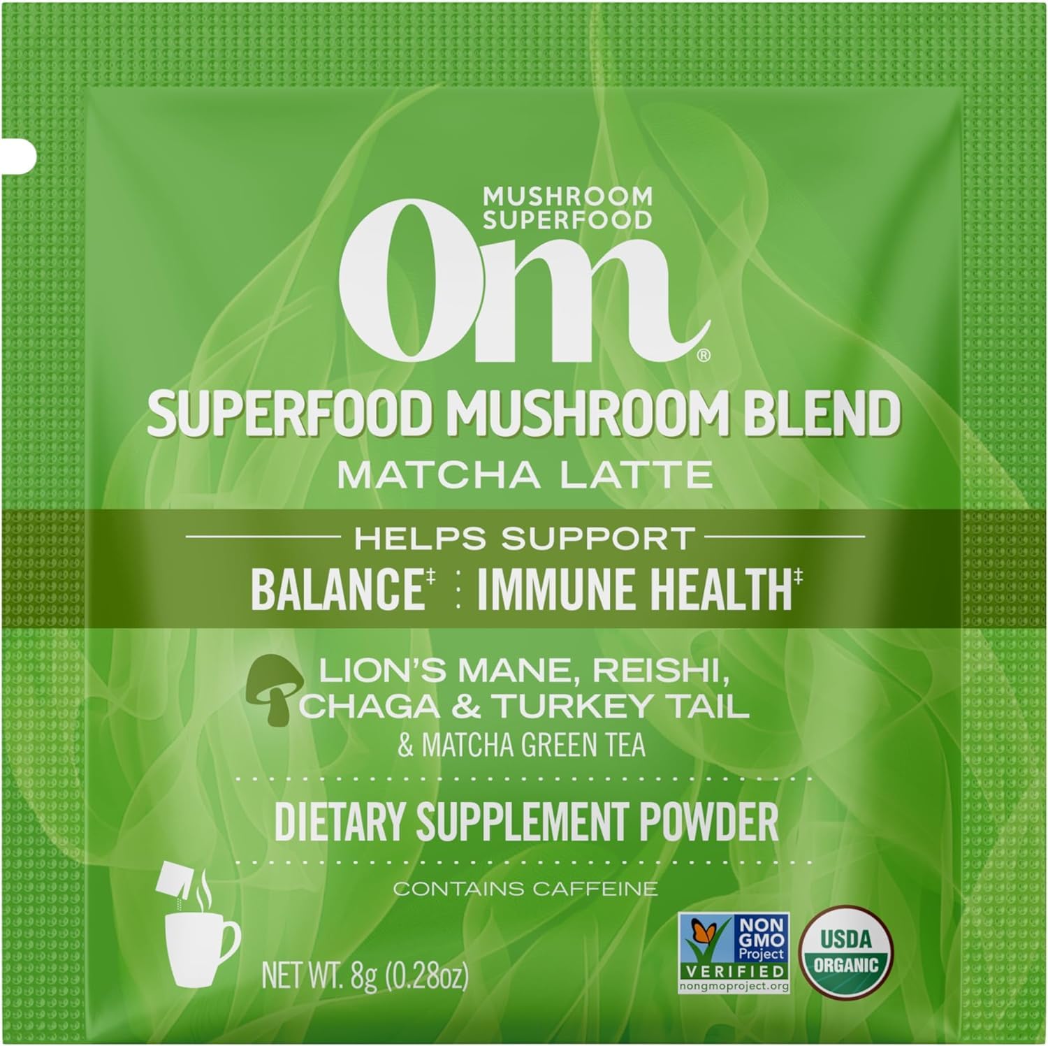 Foto 3 pulgar | Suplemento Om, Superalimento, Mezcla De Matcha Y Café Con Leche, 10 X 10 G - Venta Internacional.