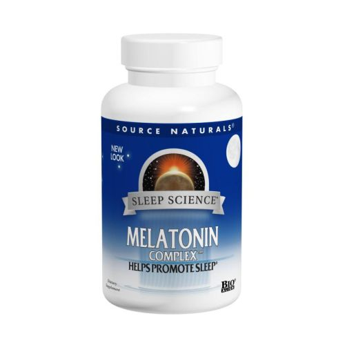 Complejo De Melatonina De Supplement Source Naturals, Naranja, 50 Tabletas - Venta Internacional.