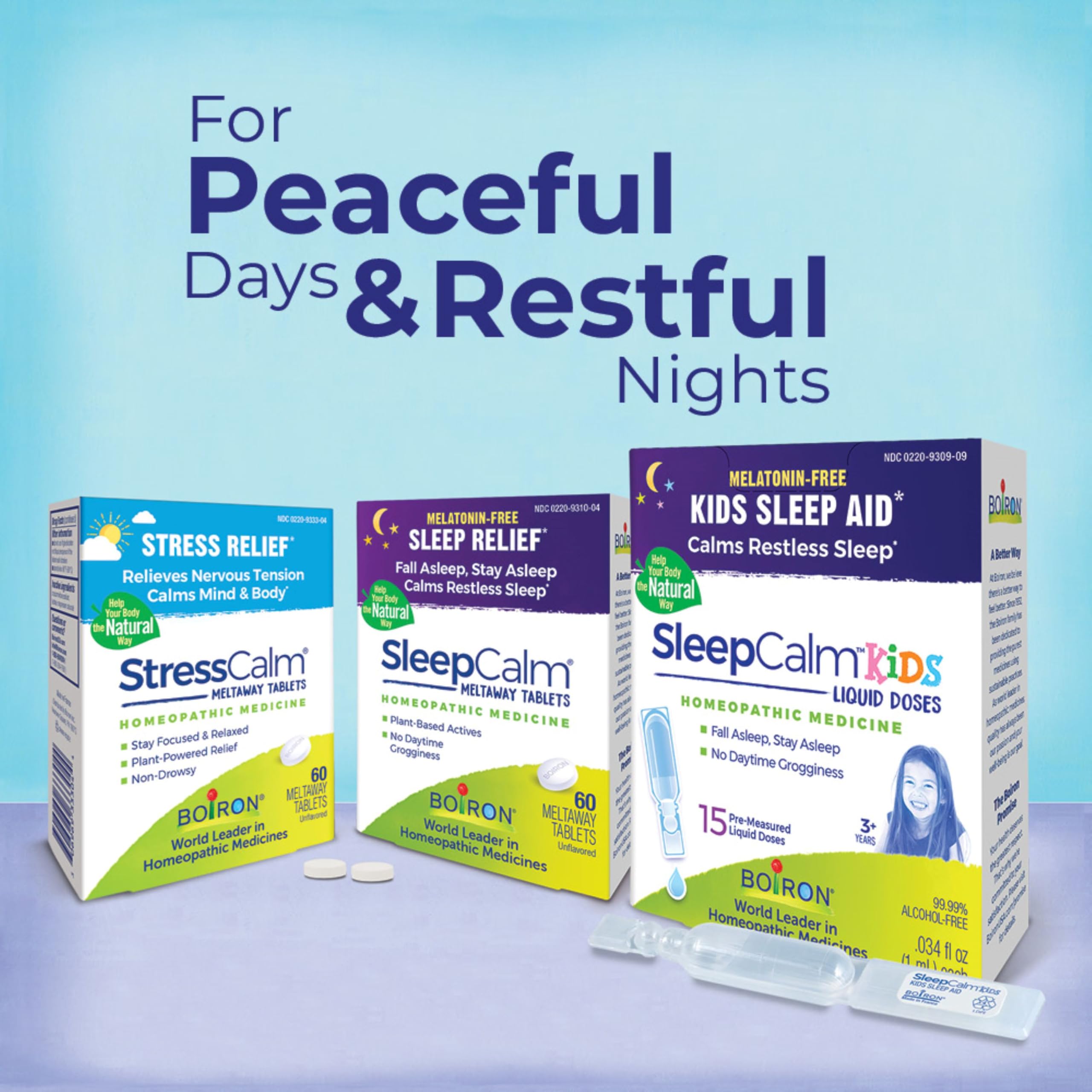 Foto 7 | Stress Relief Boiron Stresscalm 60 Tabletas Para Adultos Y Niños - Venta Internacional.