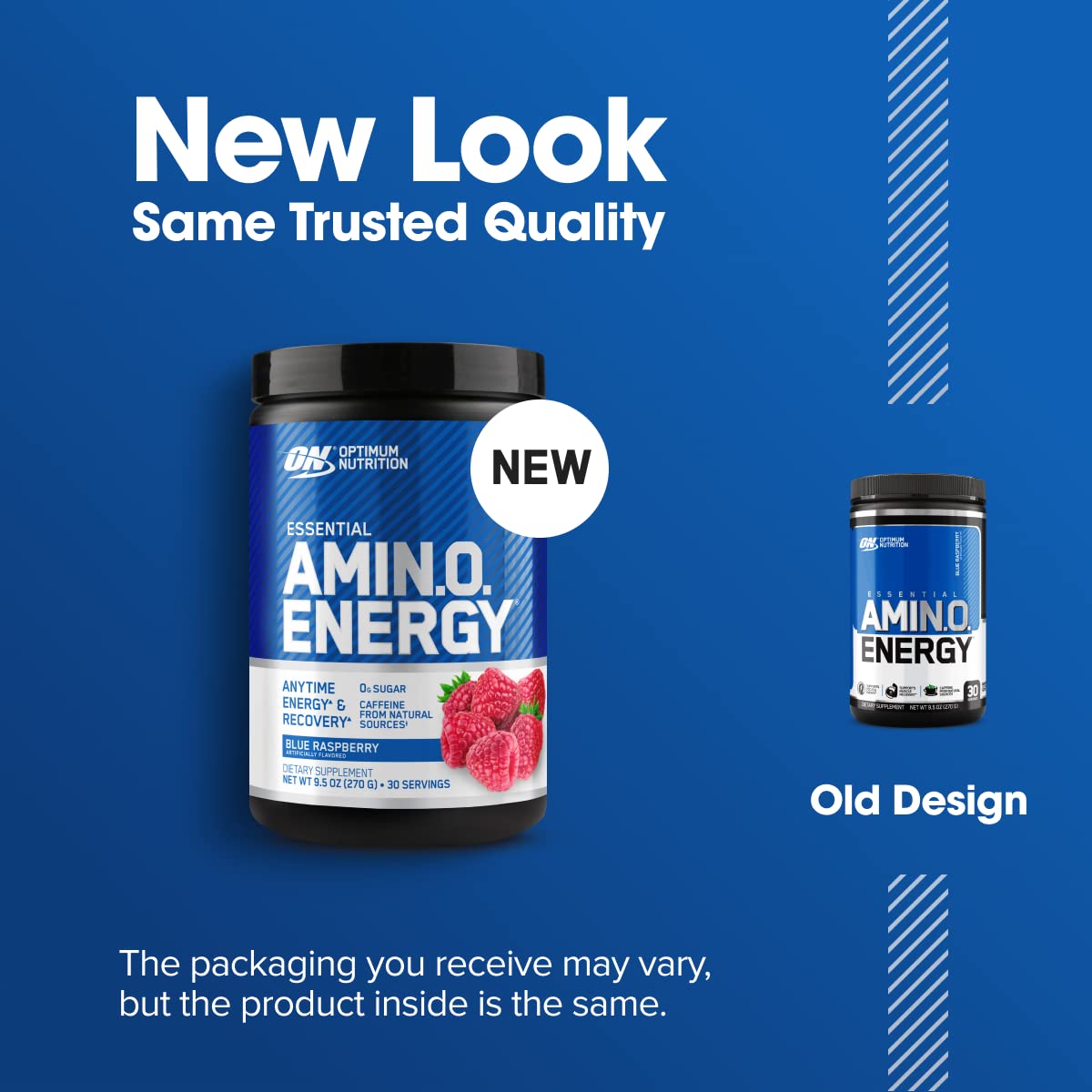 Foto 6 pulgar | Suplemento Optimum Nutrition Amino Energy Blue Raspberry 30s - Venta Internacional.