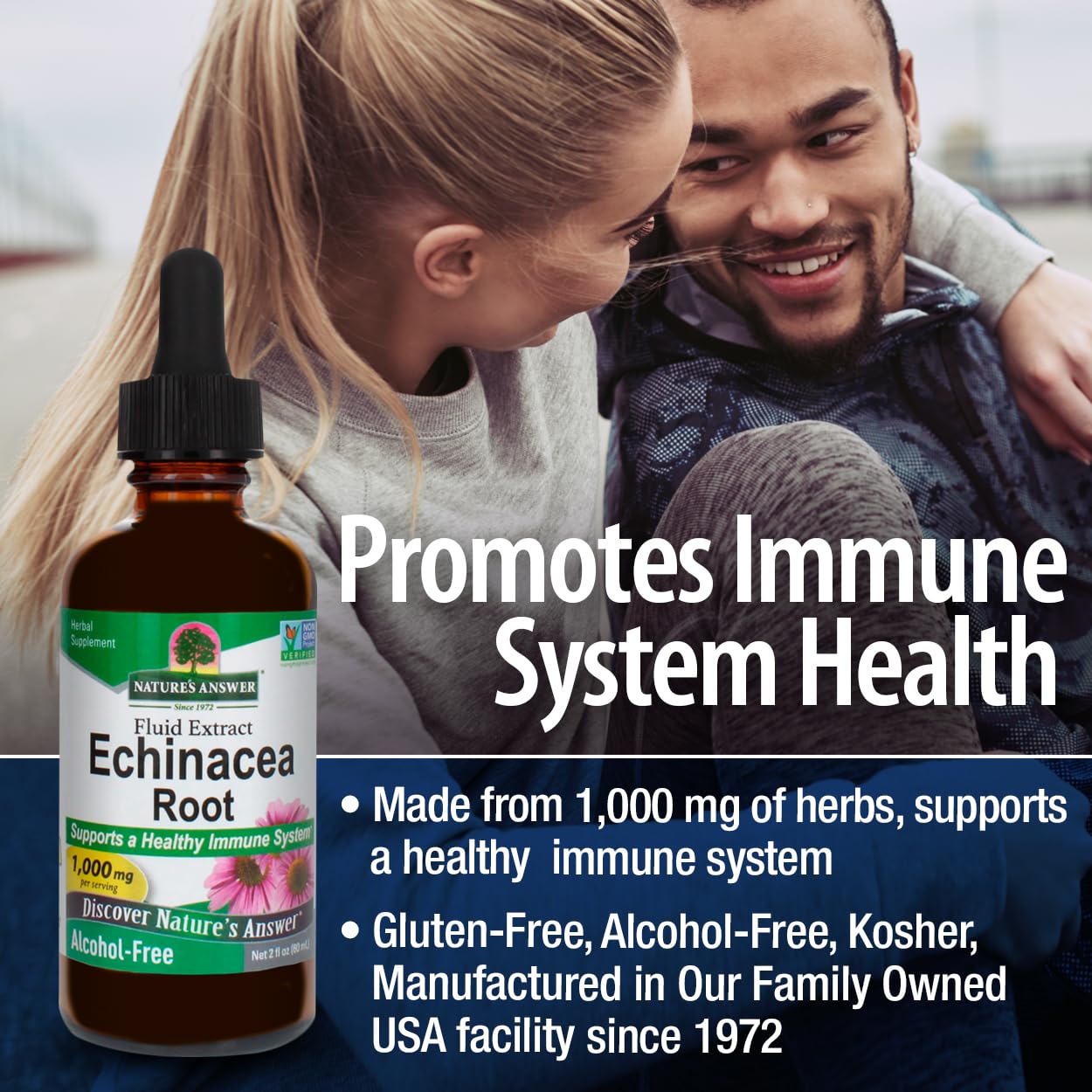 Foto 4 | Suplemento De Extracto De Equinácea De Nature's Answer, 60 Ml - Venta Internacional.