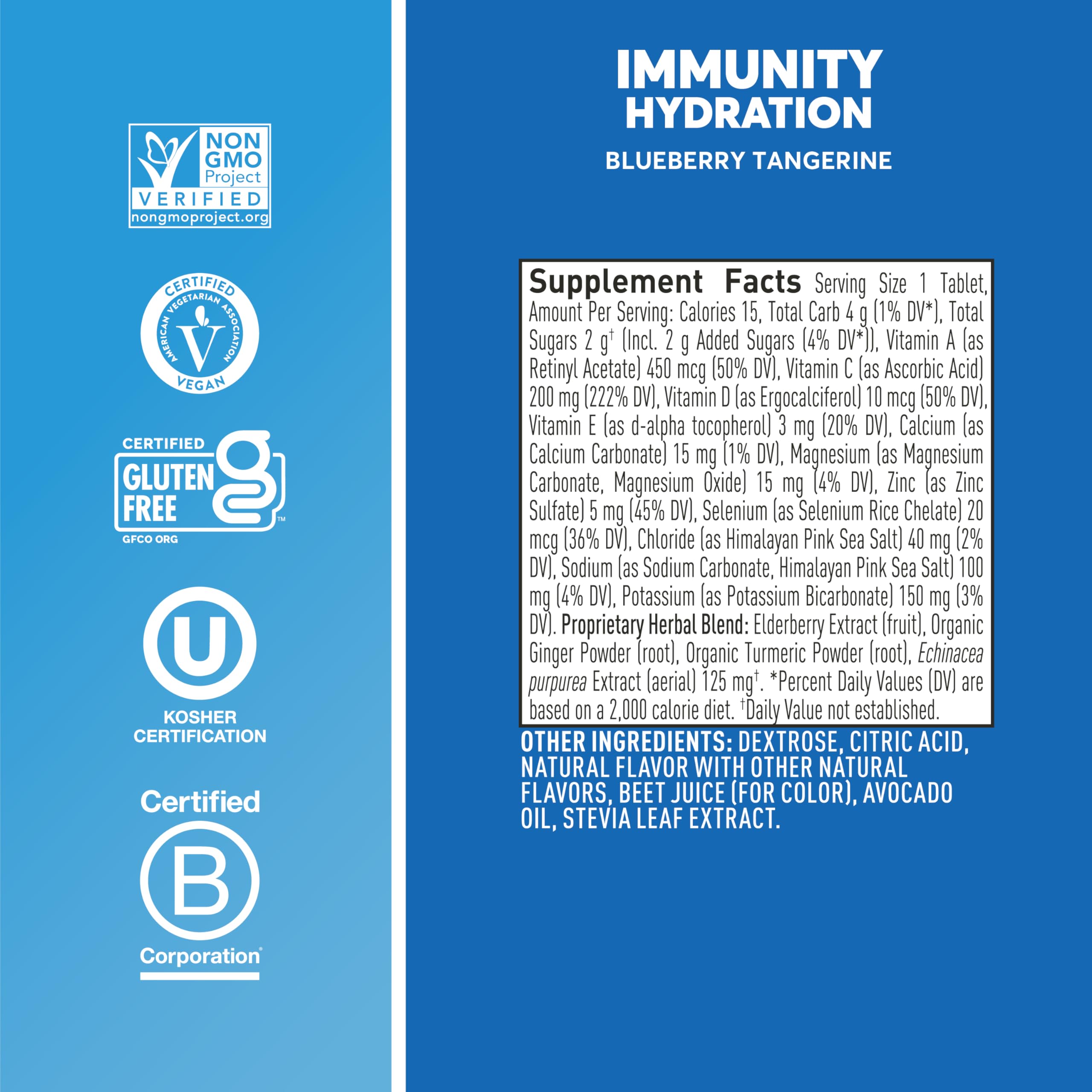 Foto 6 pulgar | Suplemento De Hidratación Nuun Immunity Con Vitamina C, Zinc 80s - Venta Internacional.