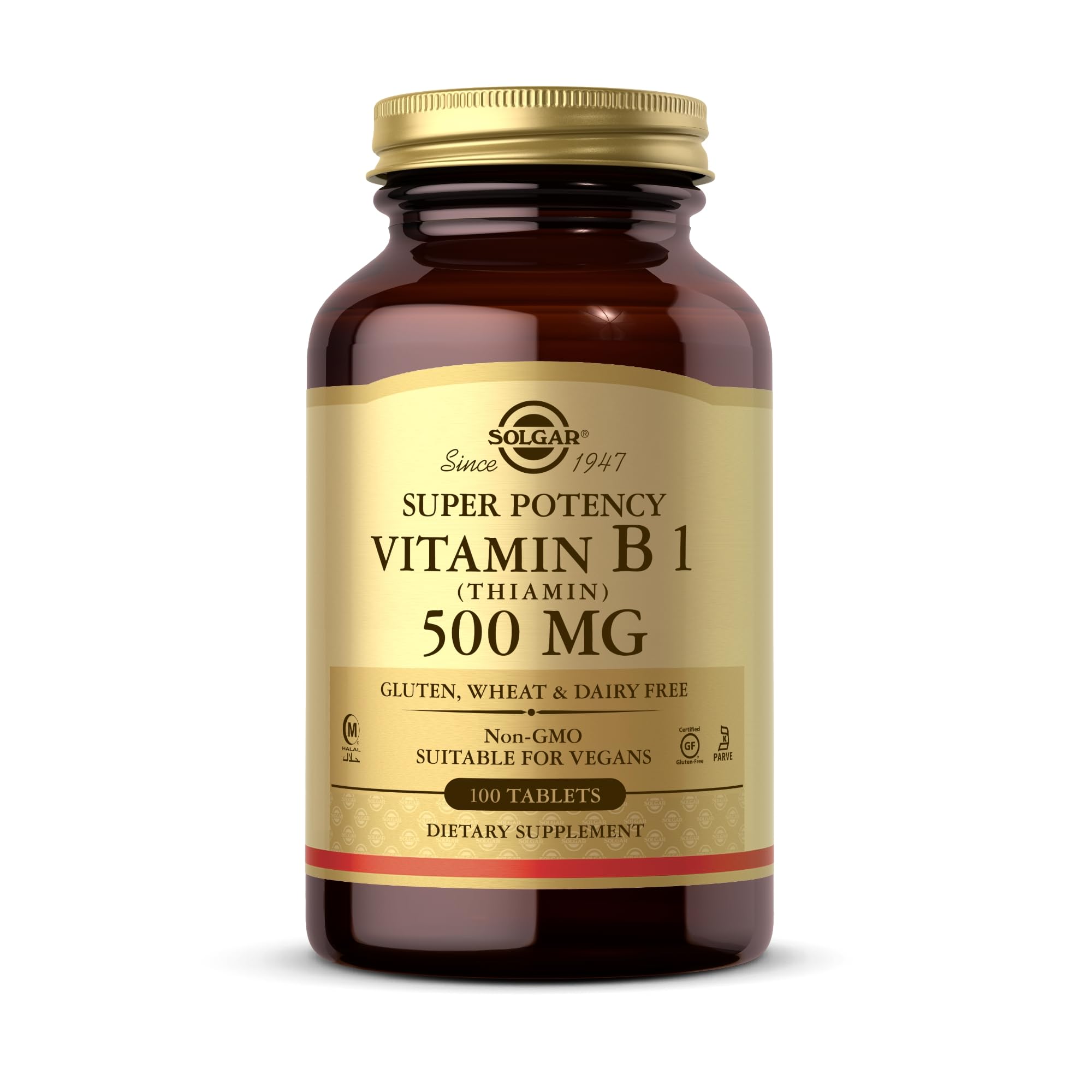 Foto 2 pulgar | Suplemento Solgar De Vitamina B1 (tiamina) 500 Mg 100 Comprimidos - Venta Internacional.