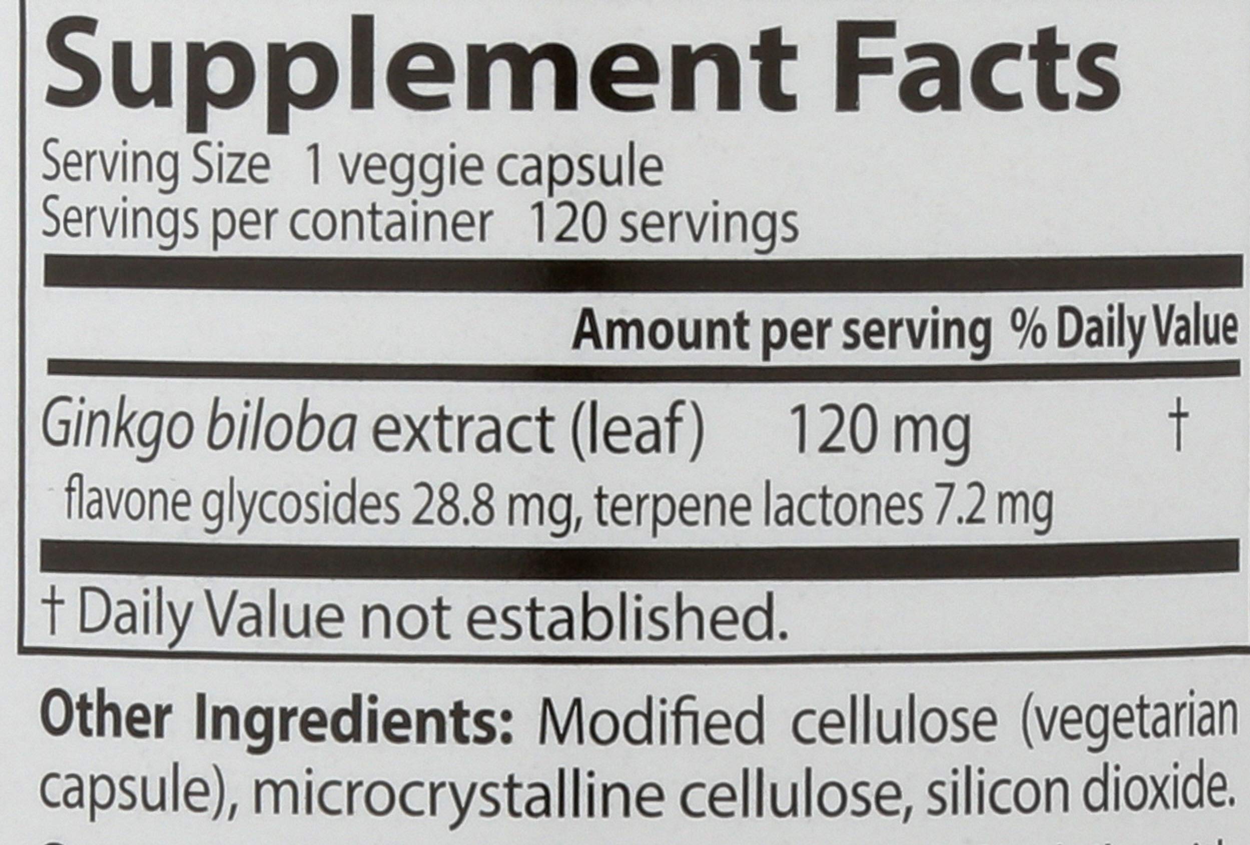 Foto 4 pulgar | Suplemento Doctor's Best De Ginkgo Extra Fuerte, 120 Mg, 120 Unidades - Venta Internacional.