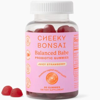 Foto 1 | Gomitas Probióticas Vaginales Cheeky Bonsai Balanced Babe, 60 Unidades - Venta Internacional.