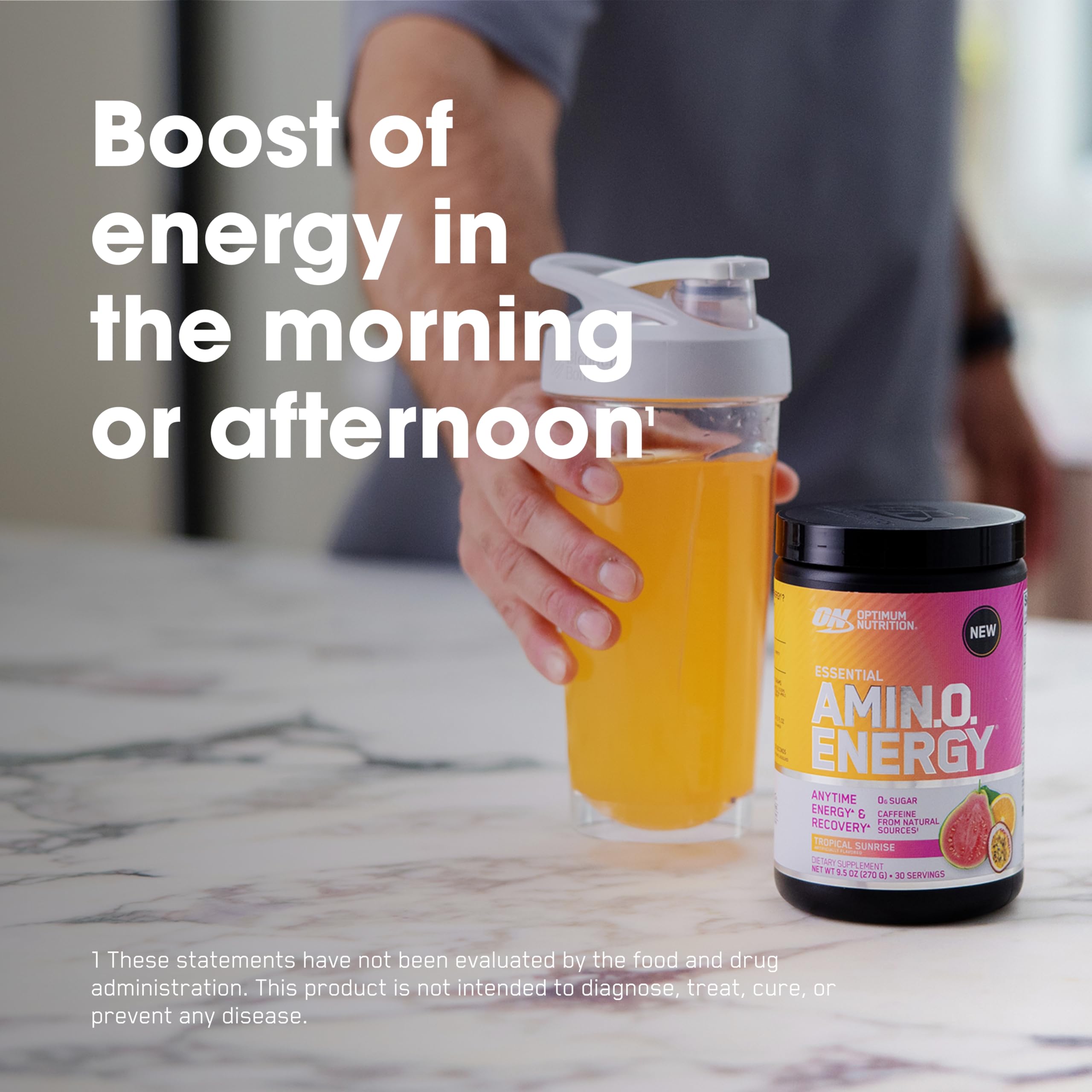 Foto 6 pulgar | Suplemento Optimum Nutrition Amino Energy Tropical 65 Serv - Venta Internacional.