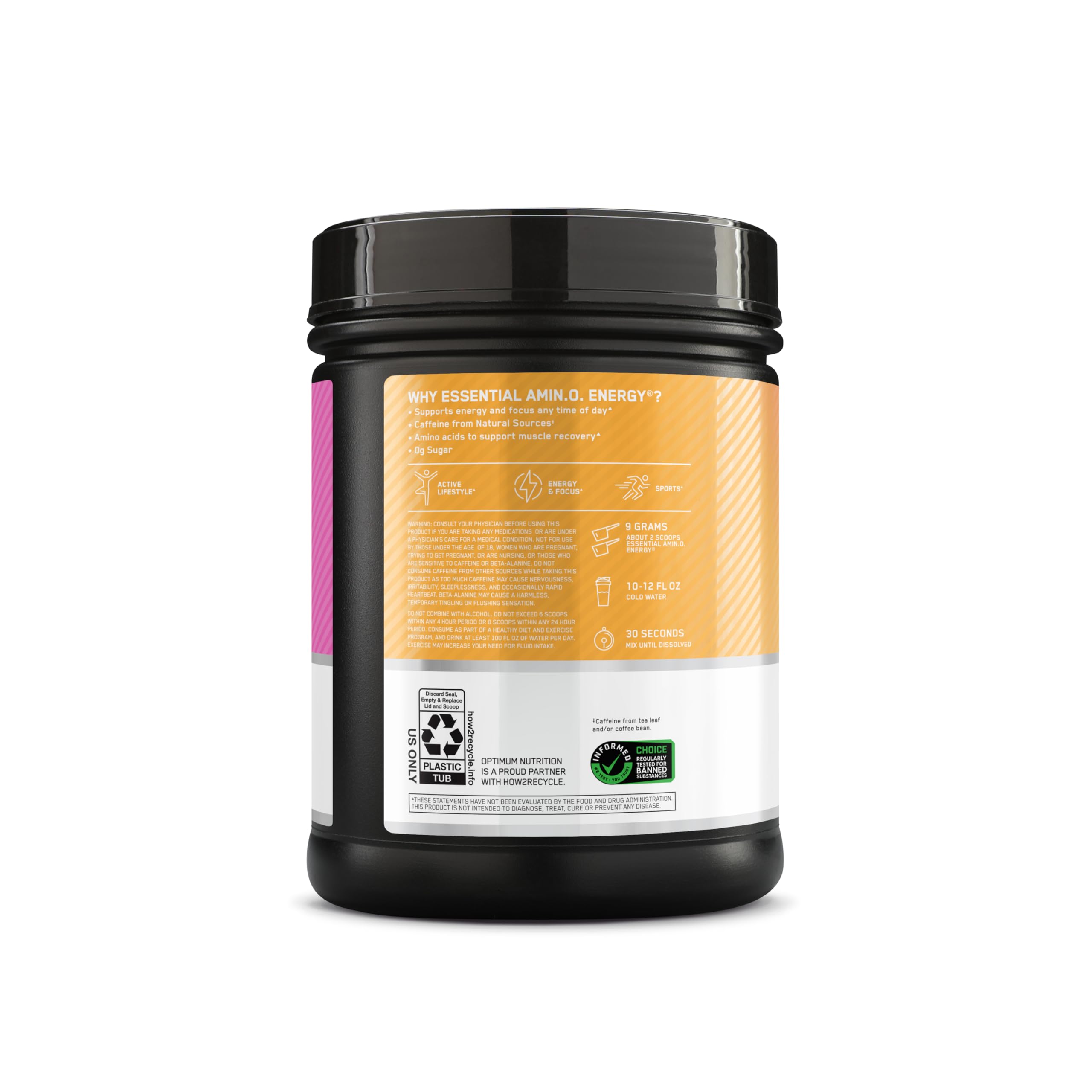 Foto 8 pulgar | Suplemento Optimum Nutrition Amino Energy Tropical 65 Serv - Venta Internacional.