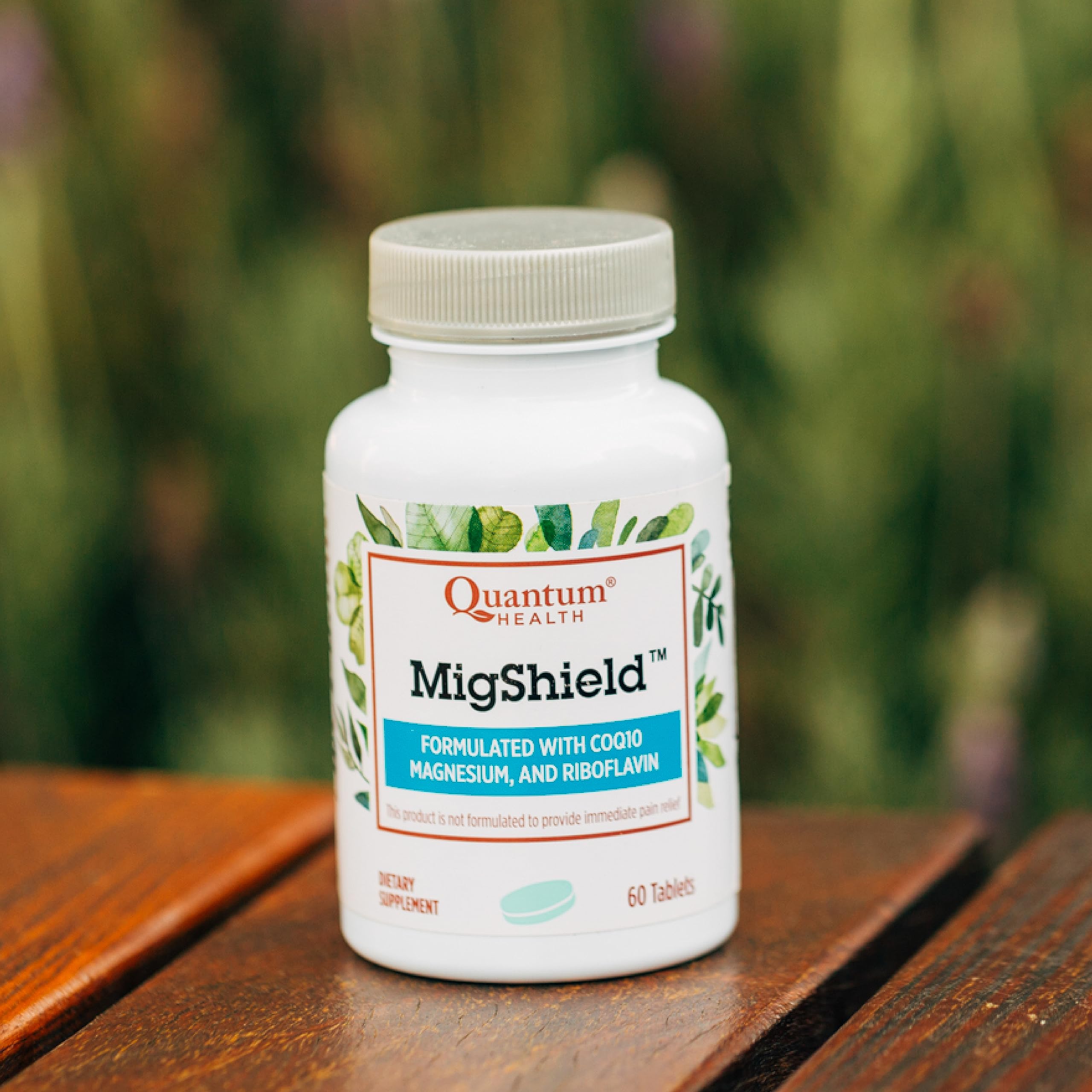 Foto 7 pulgar | Suplementos Quantum Health Migshield Magnesio 60 Tabletas - Venta Internacional.