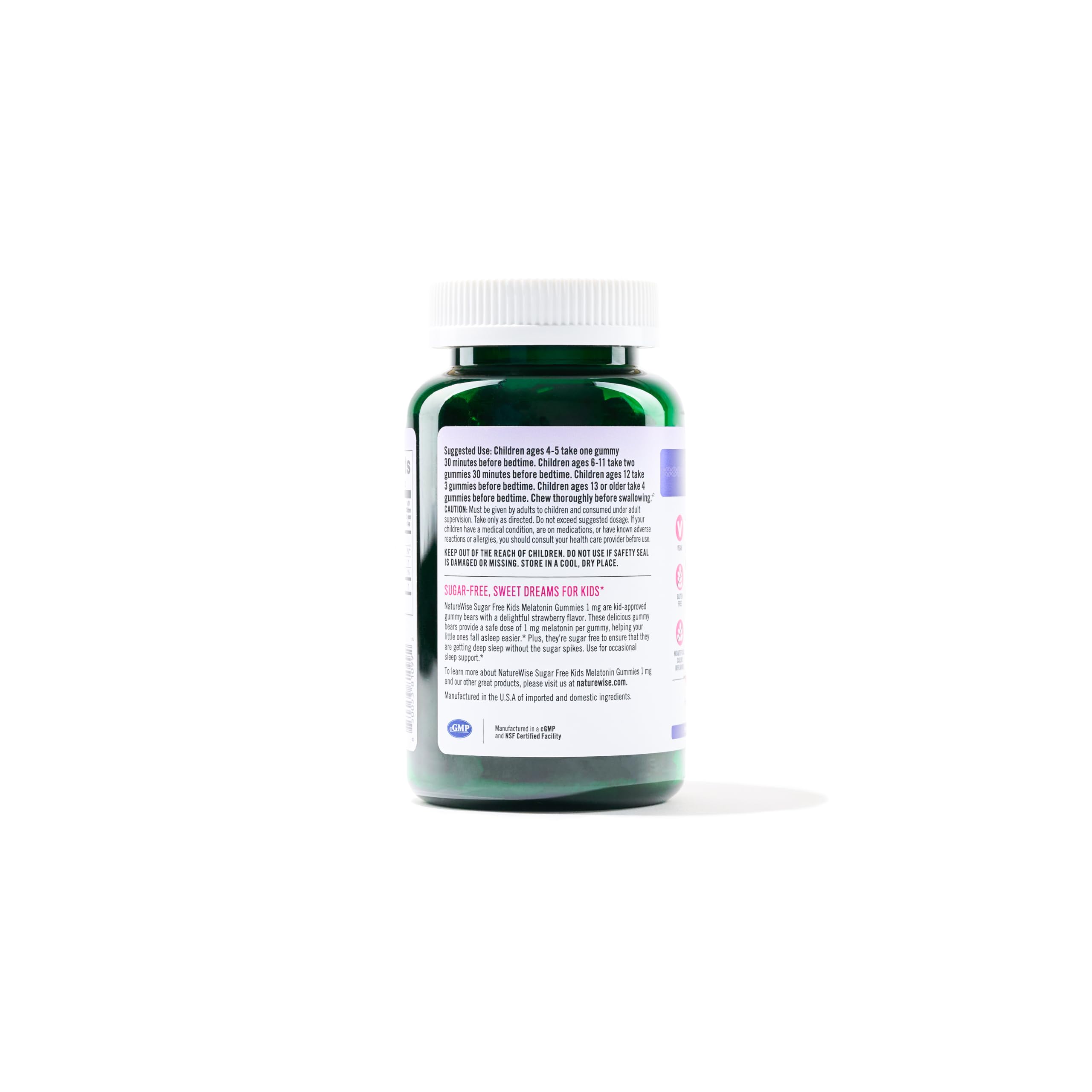 Foto 5 pulgar | Gominolas Naturewise Kids De Melatonina, 1 Mg, Sin Azúcar, 90 Unidades - Venta Internacional.