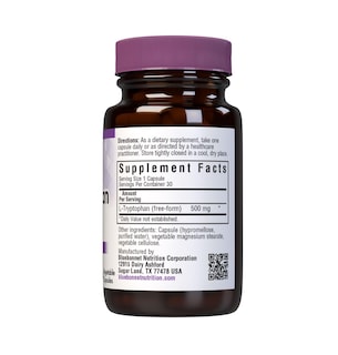 Foto 3 | Suplemento Bluebonnet L-triptófano 500 Mg De Vitamina 30 Cápsulas - Venta Internacional.