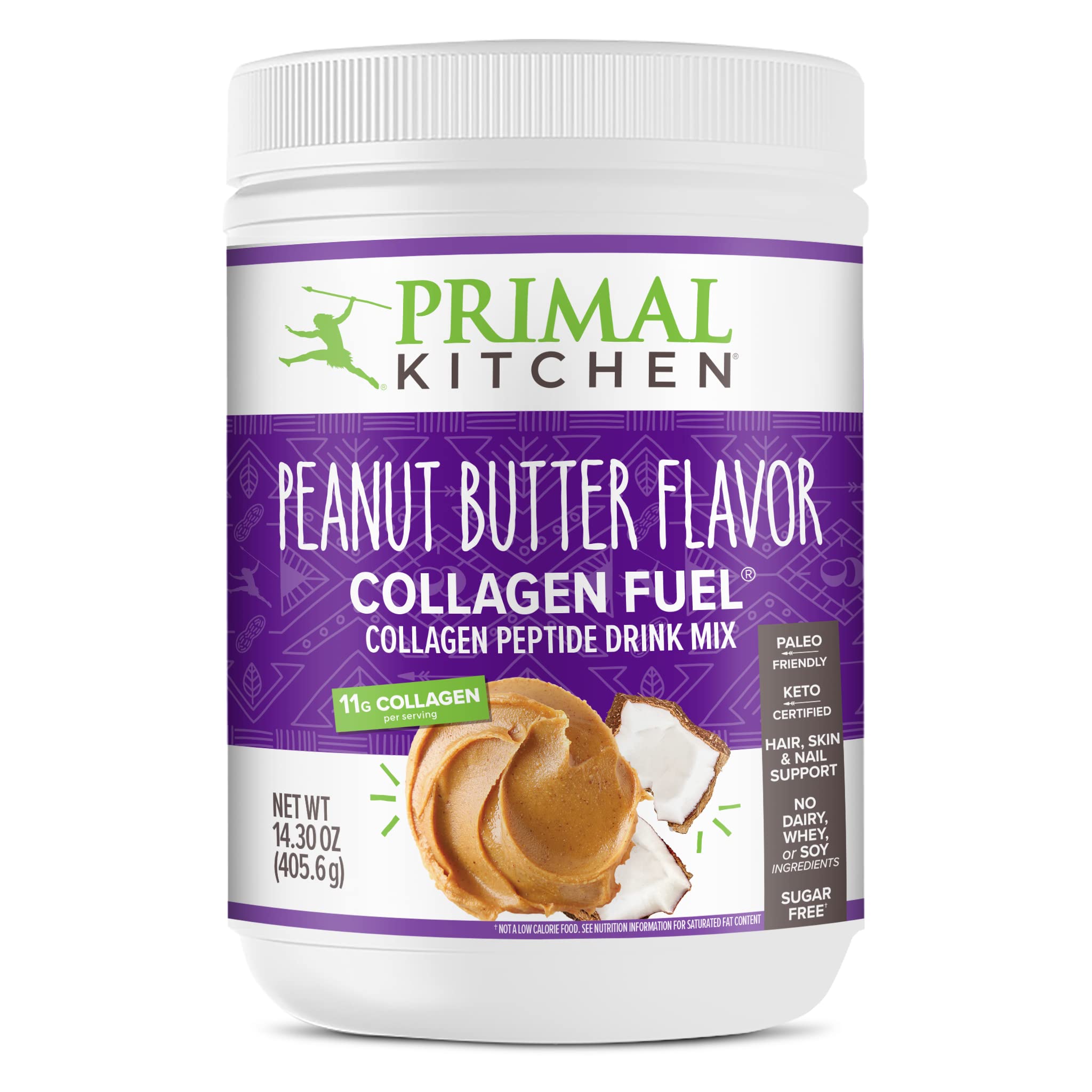 Foto 2 pulgar | Crema De Cacahuete Drink Mix Primal Kitchen Collagen Fuel, 420 Ml - Venta Internacional.