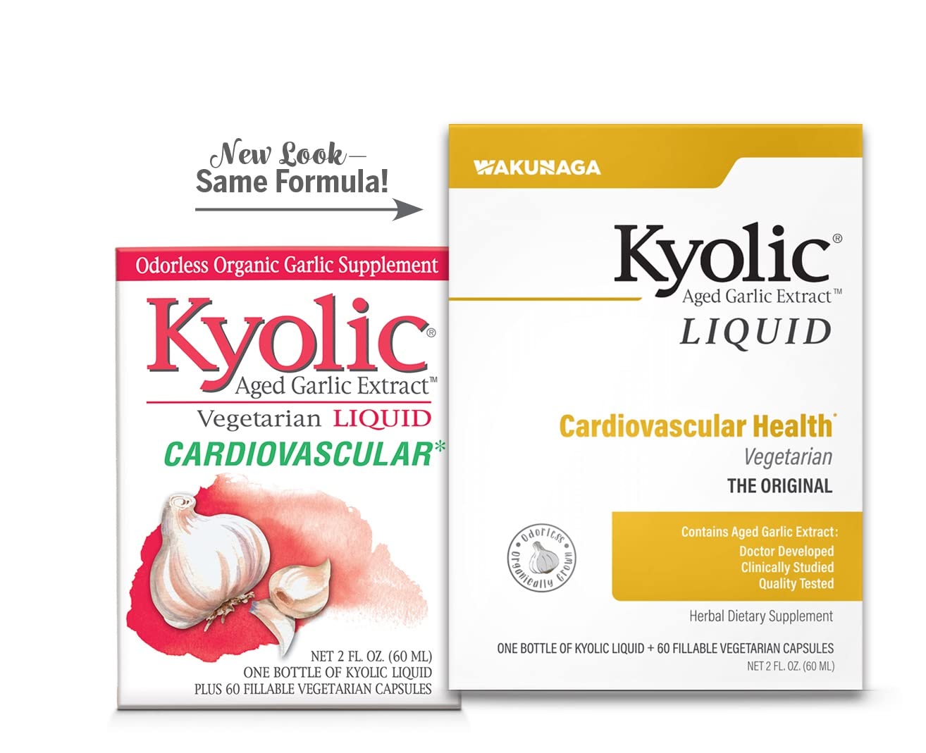 Foto 6 pulgar | Suplemento Líquido De Extracto De Ajo Envejecido Kyolic, 60 Ml + 60 Cápsulas - Venta Internacional.