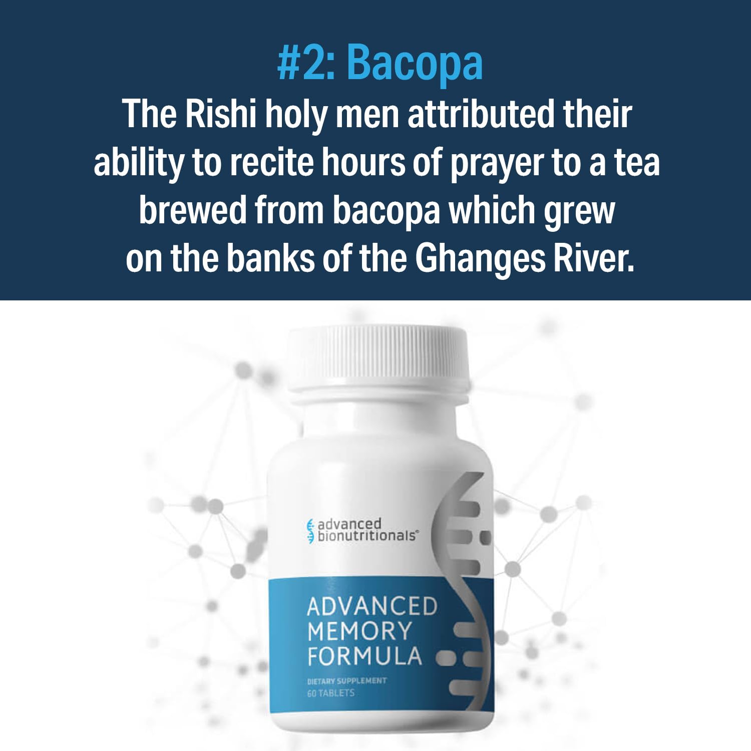 Foto 5 pulgar | Suplemento Brain Booster Advanced Memory Formula 60 Comprimidos - Venta Internacional.