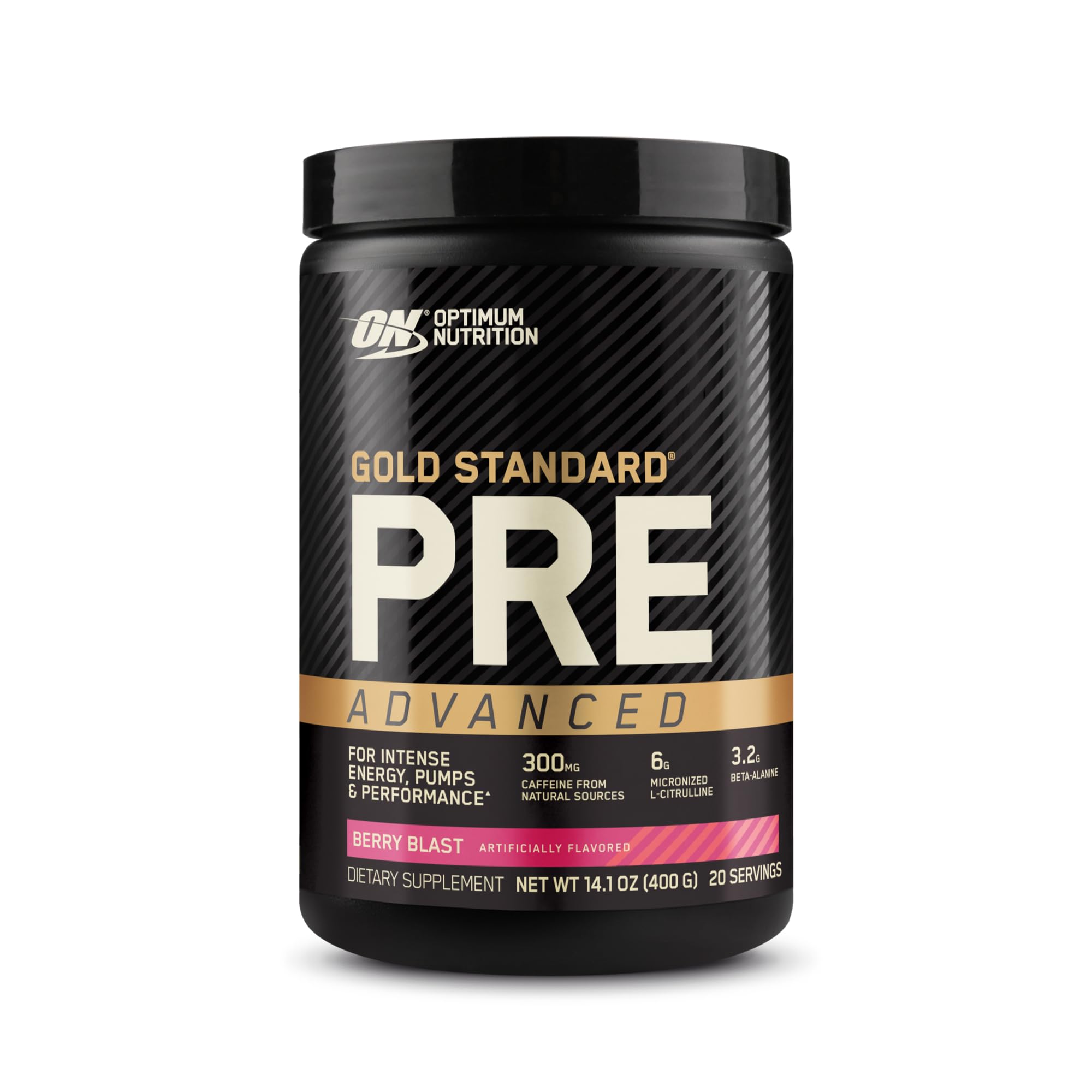 Foto 2 pulgar | Optimum Nutrition Gold Standard Advanced, 20 Dosis, Antes Del Entrenamiento - Venta Internacional.