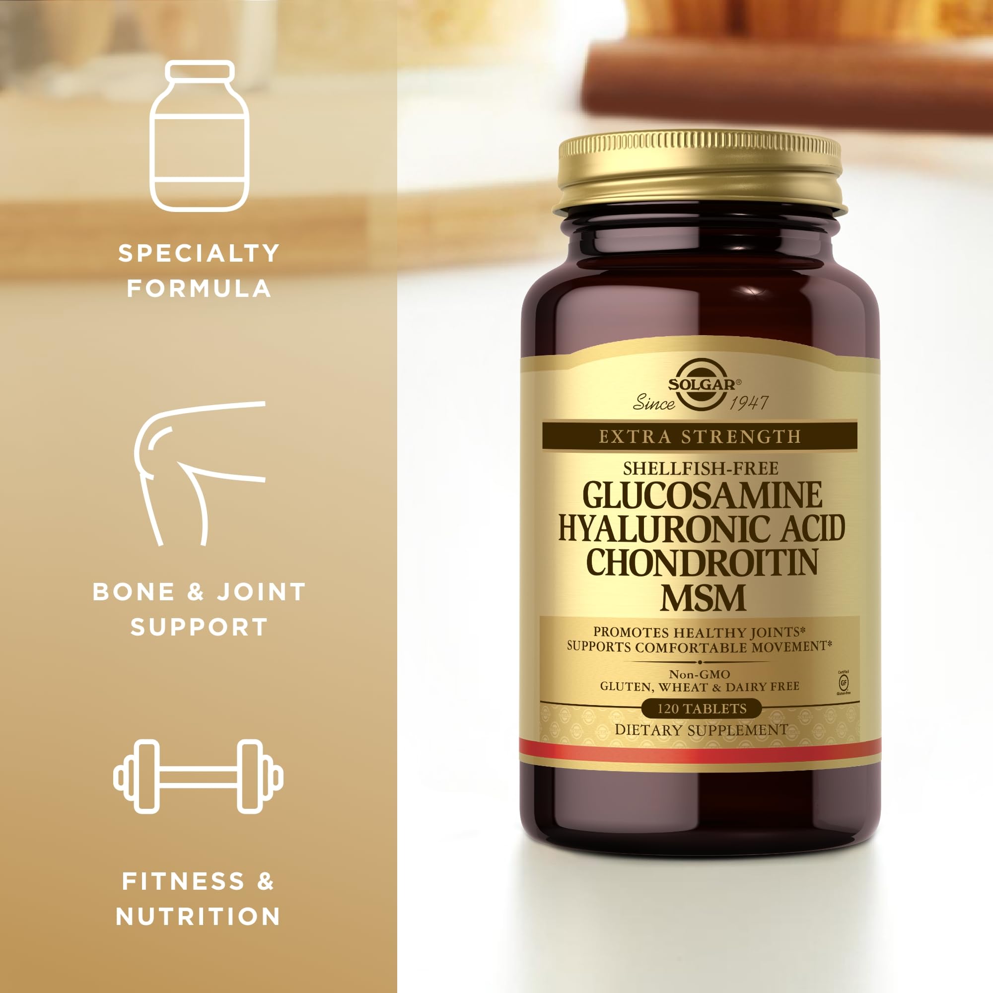 Foto 4 | Suplemento Solgar: Glucosamina, Ácido Hialurónico, Condroitina, Msm - Venta Internacional.
