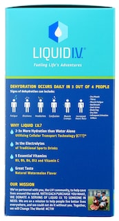 Foto 5 | Suplementos Liquid I.v. Hydration Sandía, 167 Ml, 10 Unidades - Venta Internacional.