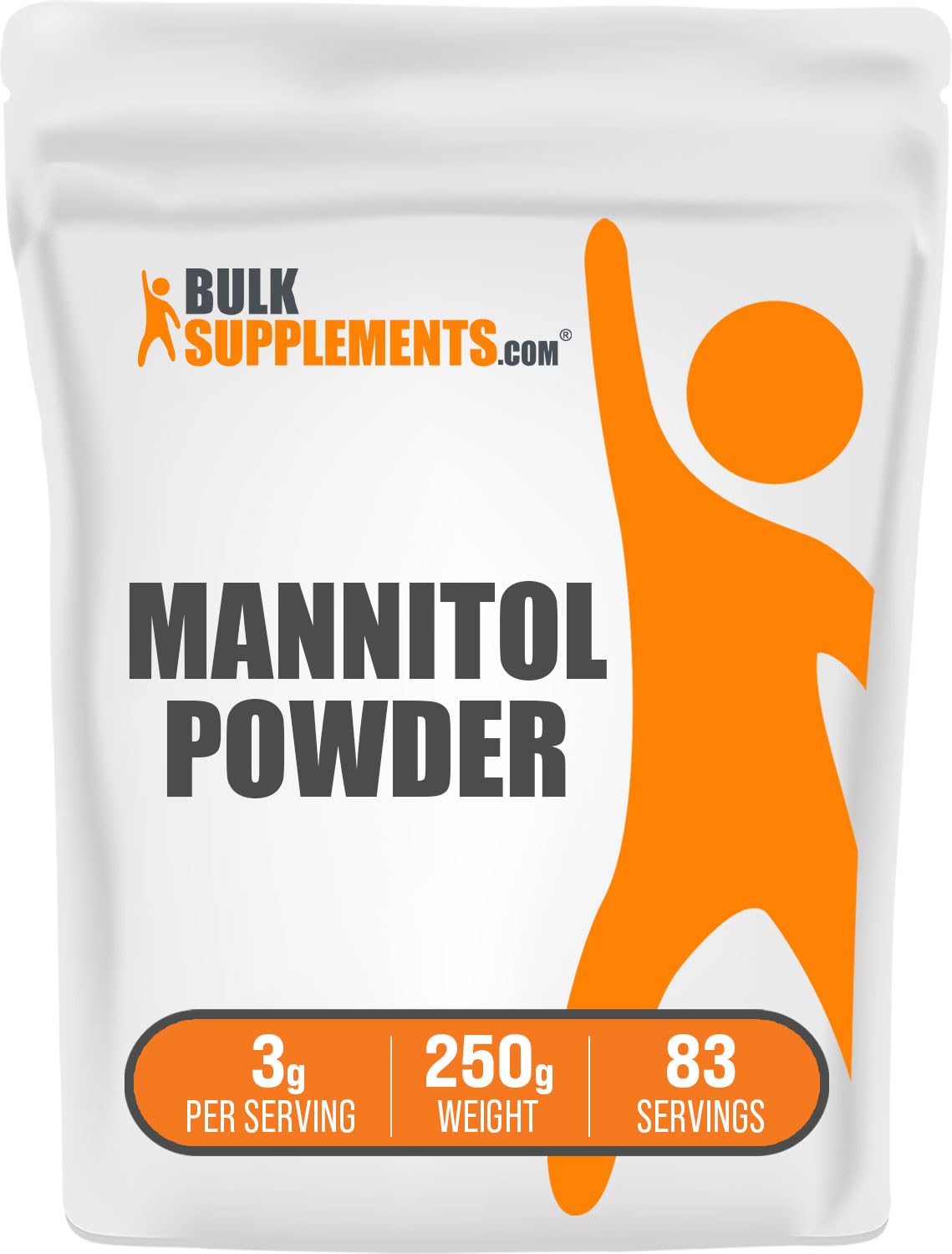 Foto 2 pulgar | Supplement Bulksupplements.com Manitol En Polvo 250 G - Venta Internacional.