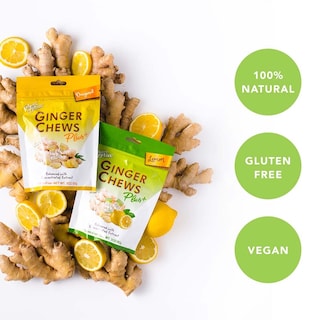 Foto 2 | Ginger Chew Prince Of Peace Original, Bolsa De 85 G, Ayuda Digestiva - Venta Internacional.