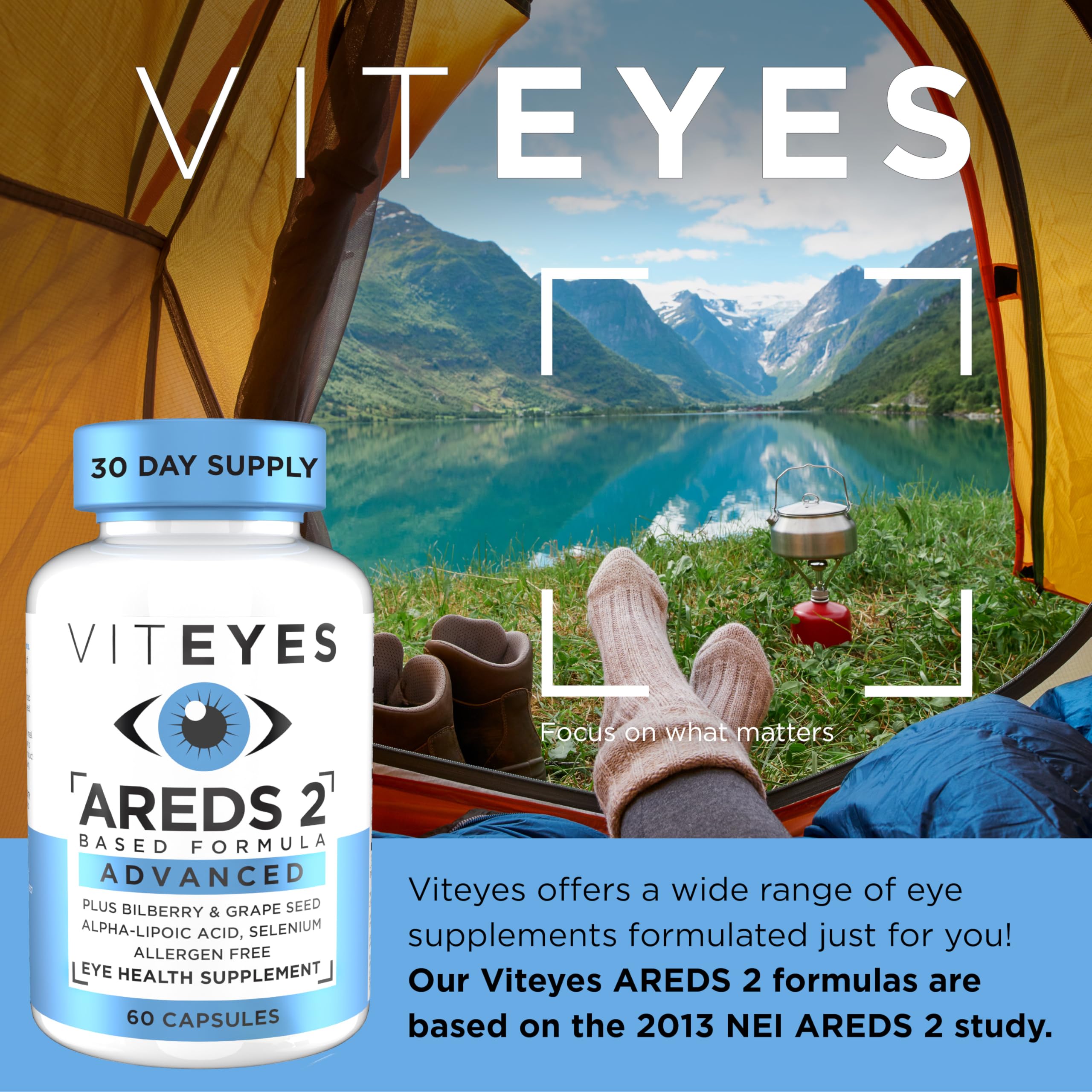 Foto 3 pulgar | Suplemento Viteyes Areds 2 Advanced Macular Support 60 Cápsulas - Venta Internacional.