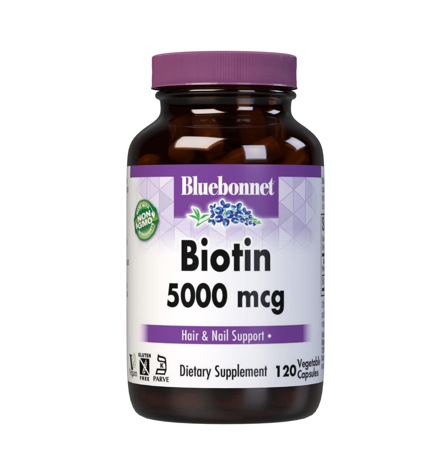 Foto 1 | Suplemento Bluebonnet Nutrition Biotina 5000 Mcg 120 Cápsulas - Venta Internacional.