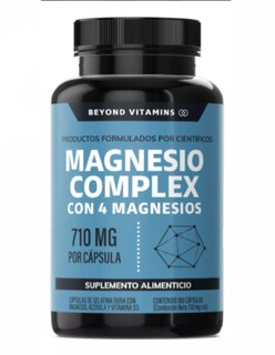 Foto 3 | Magnesio Complex 180 Cápsulas + Termo Güish Gratis