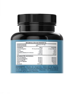Foto 4 | Magnesio Complex 180 Cápsulas + Termo Güish Gratis
