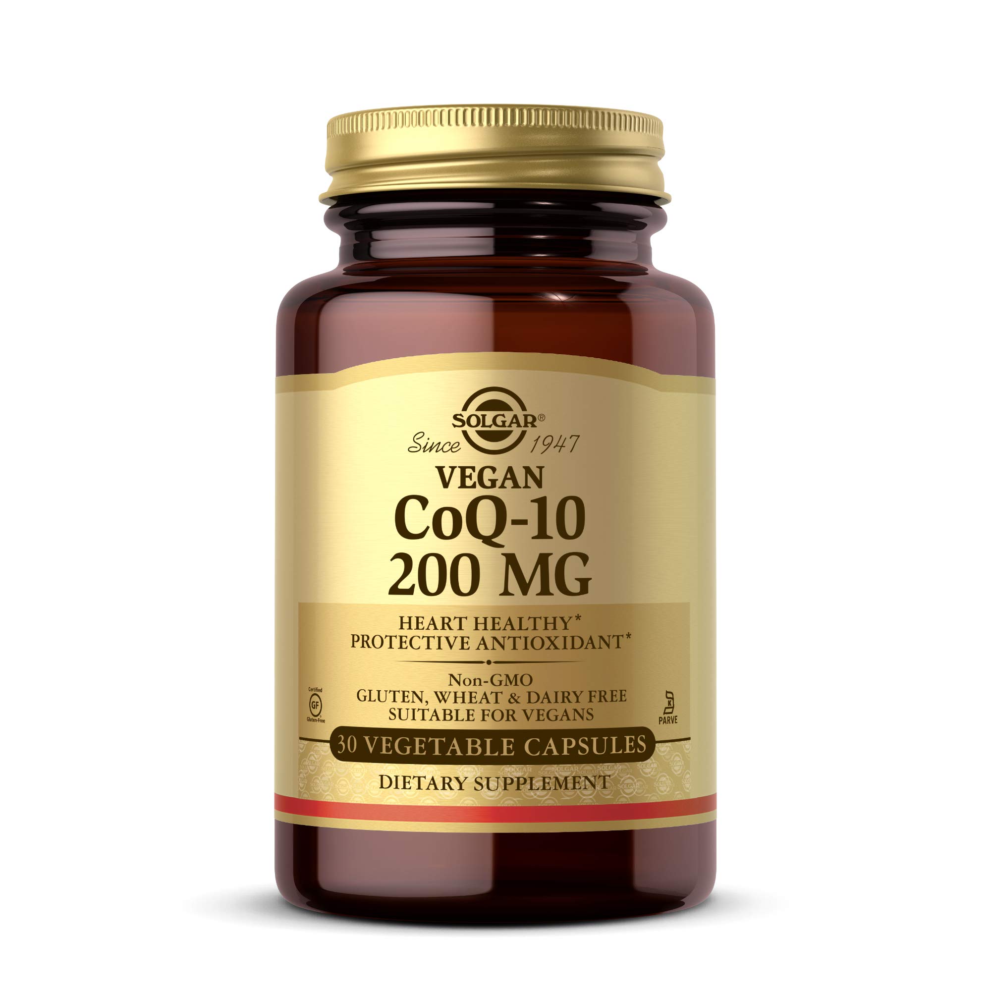Suplemento Solgar Vegetarian Coq-10 200 Mg 30 Cápsulas - Venta Internacional.