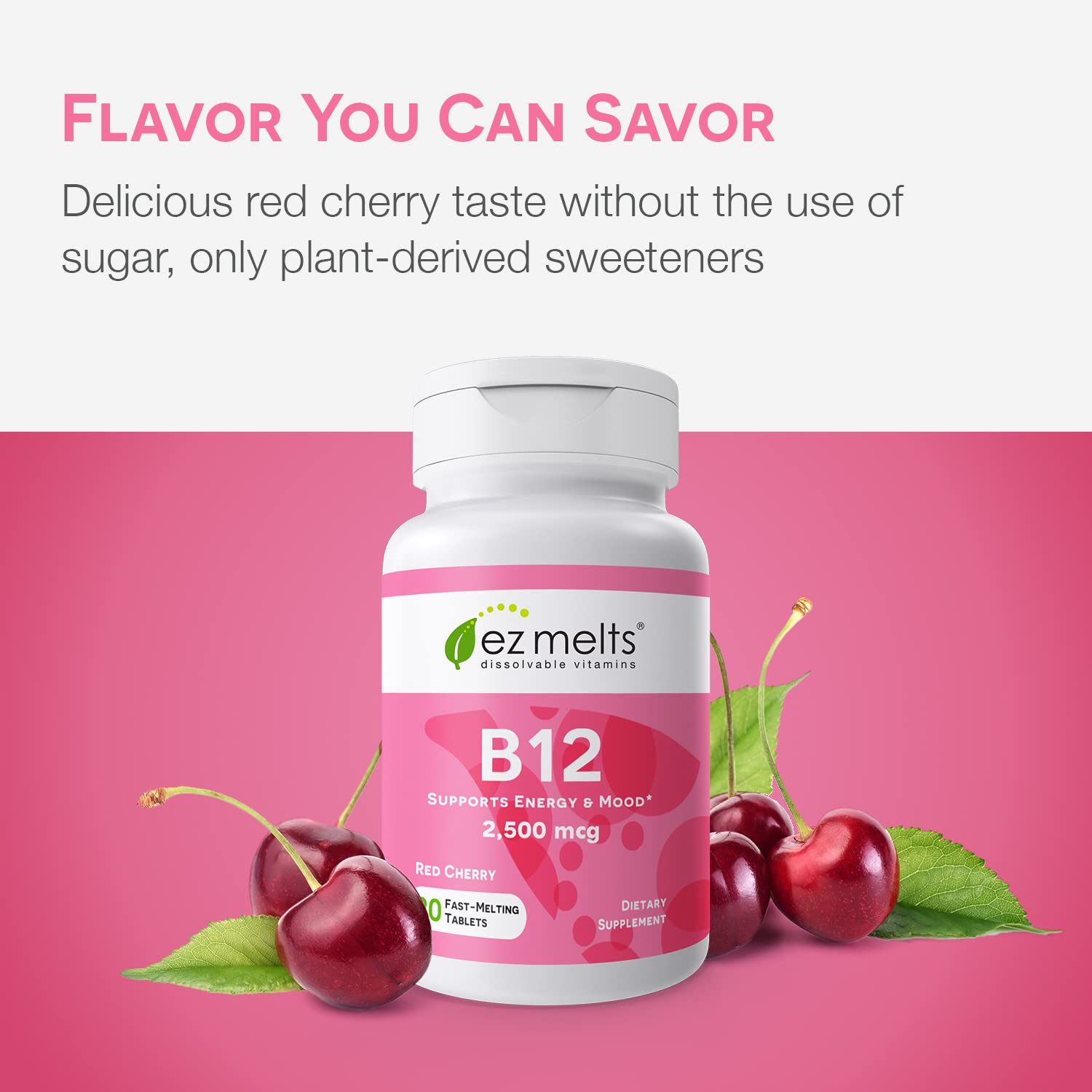 Foto 6 pulgar | Suplemento Ez Melts de Vitamina B12 Sublingual de 2.500 Mcg- Venta Internacional