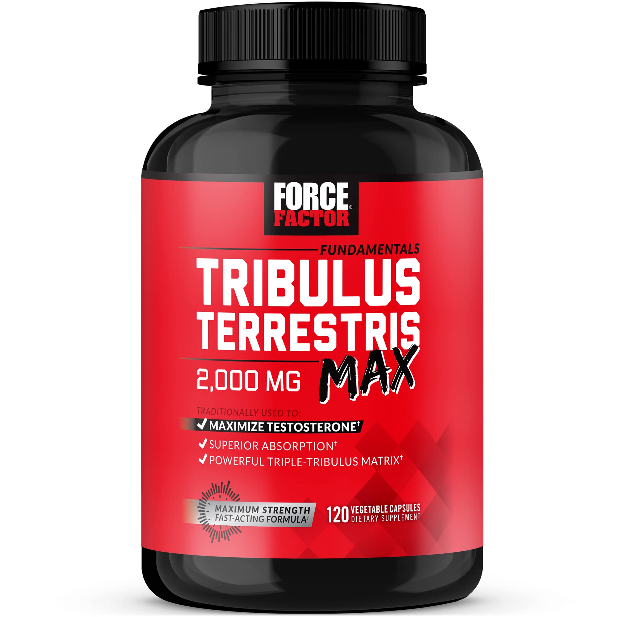 Foto 2 pulgar | Suplemento Force Factor Tribulus Terrestris Max 2000 Mg - Venta Internacional