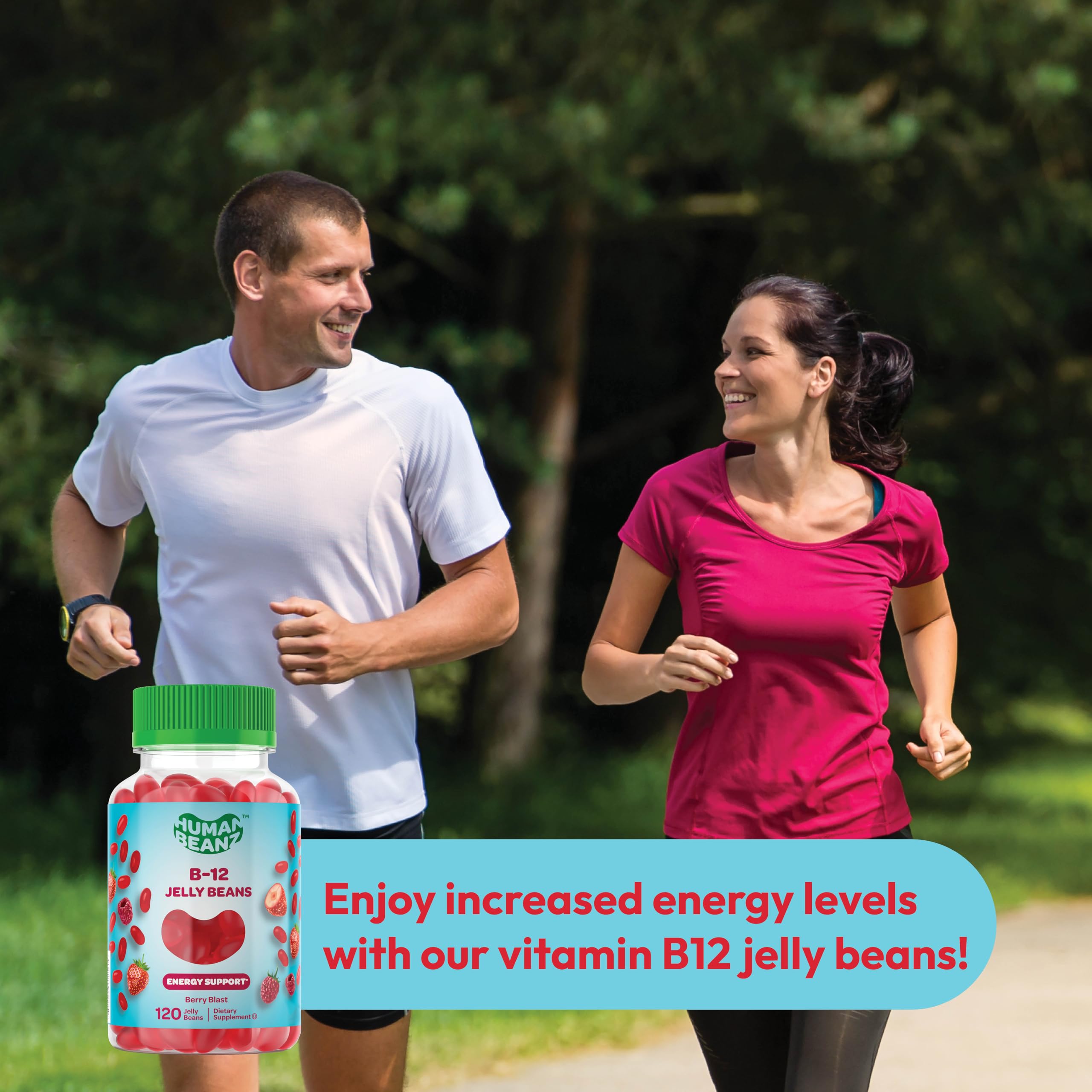Foto 5 | Suplemento Vitamina B12 Metilada Human Beanz 120 Gomitas - Venta Internacional