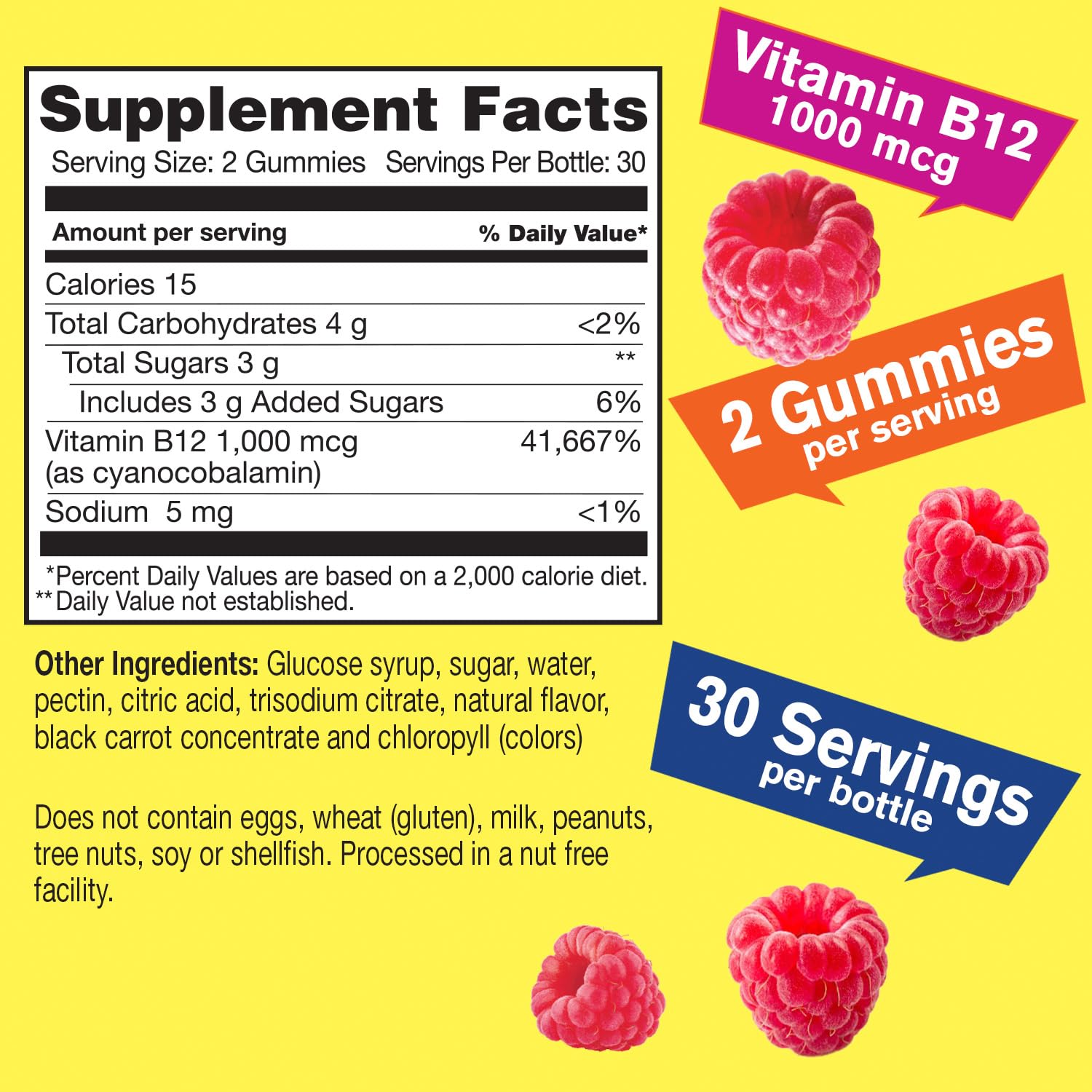 Foto 4 pulgar | Gomitas de Vitamina B12 Wellyeah 1000 Mcg 60 Unidades - Venta Internacional