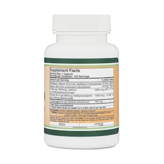 Foto 2 | Suplemento Multivitamínico Metilado Double Wood 120 Cápsulas - Venta Internacional.